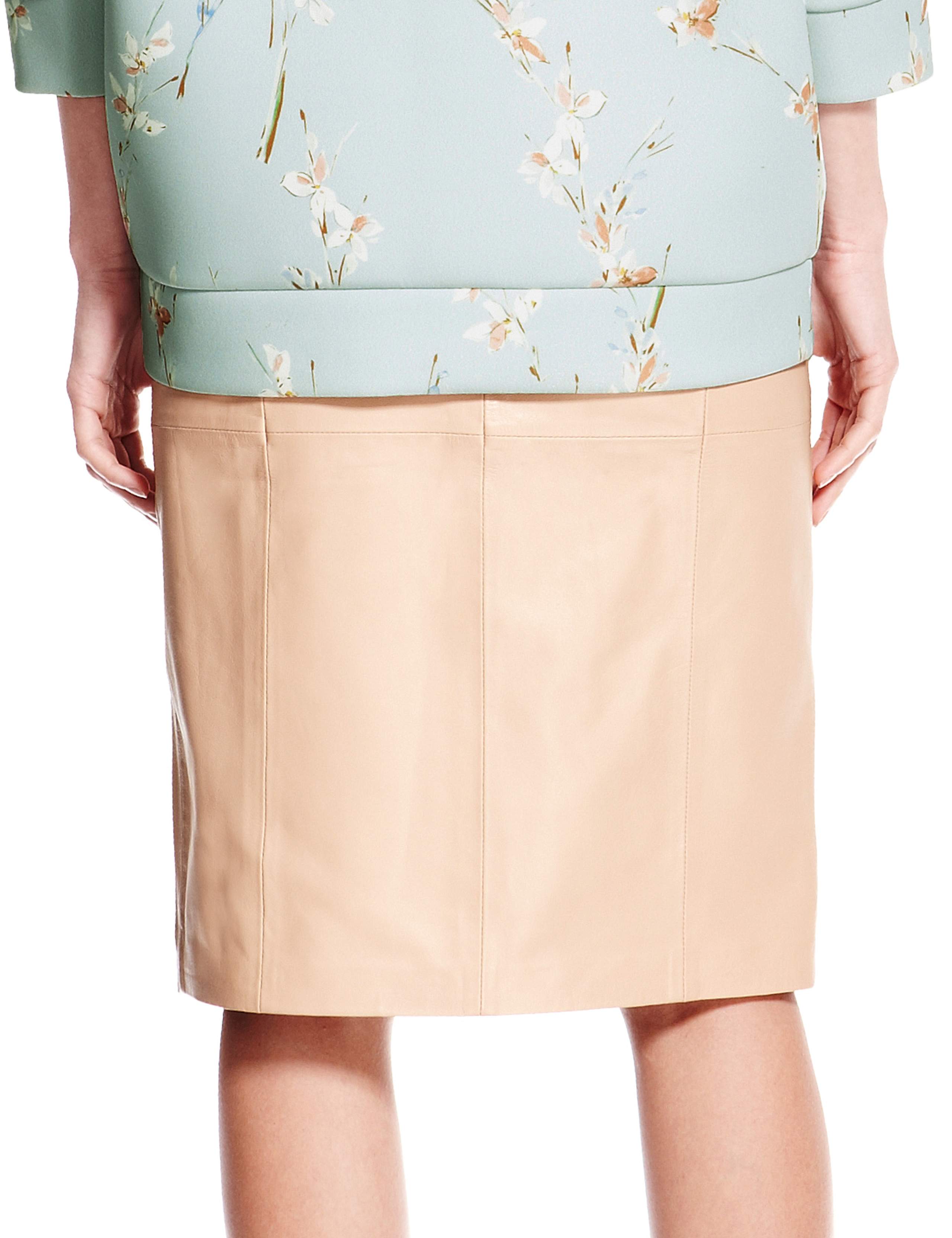 Leather Pencil Skirt 6 of 6