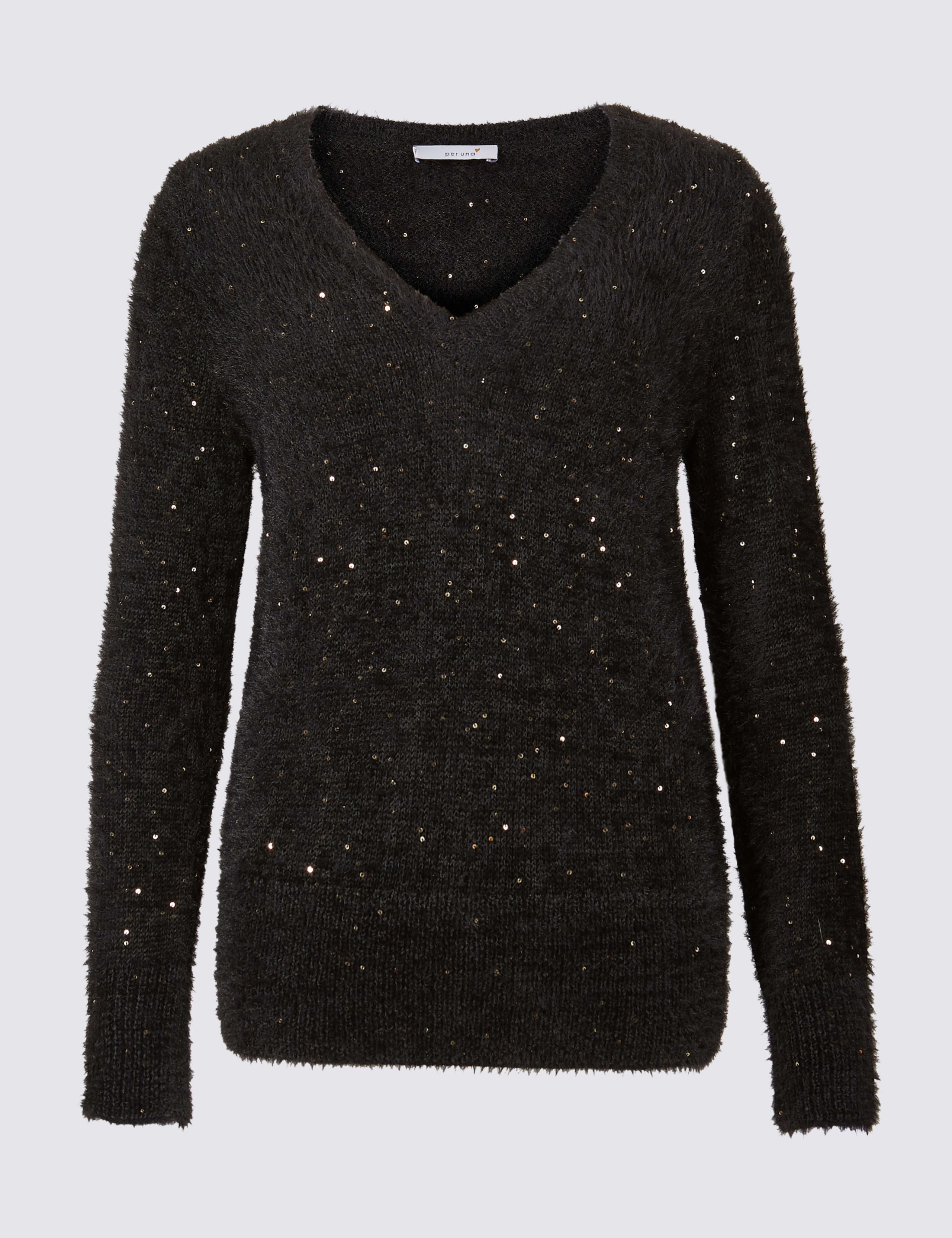 Sequin V-Neck Jumper 2 of 4