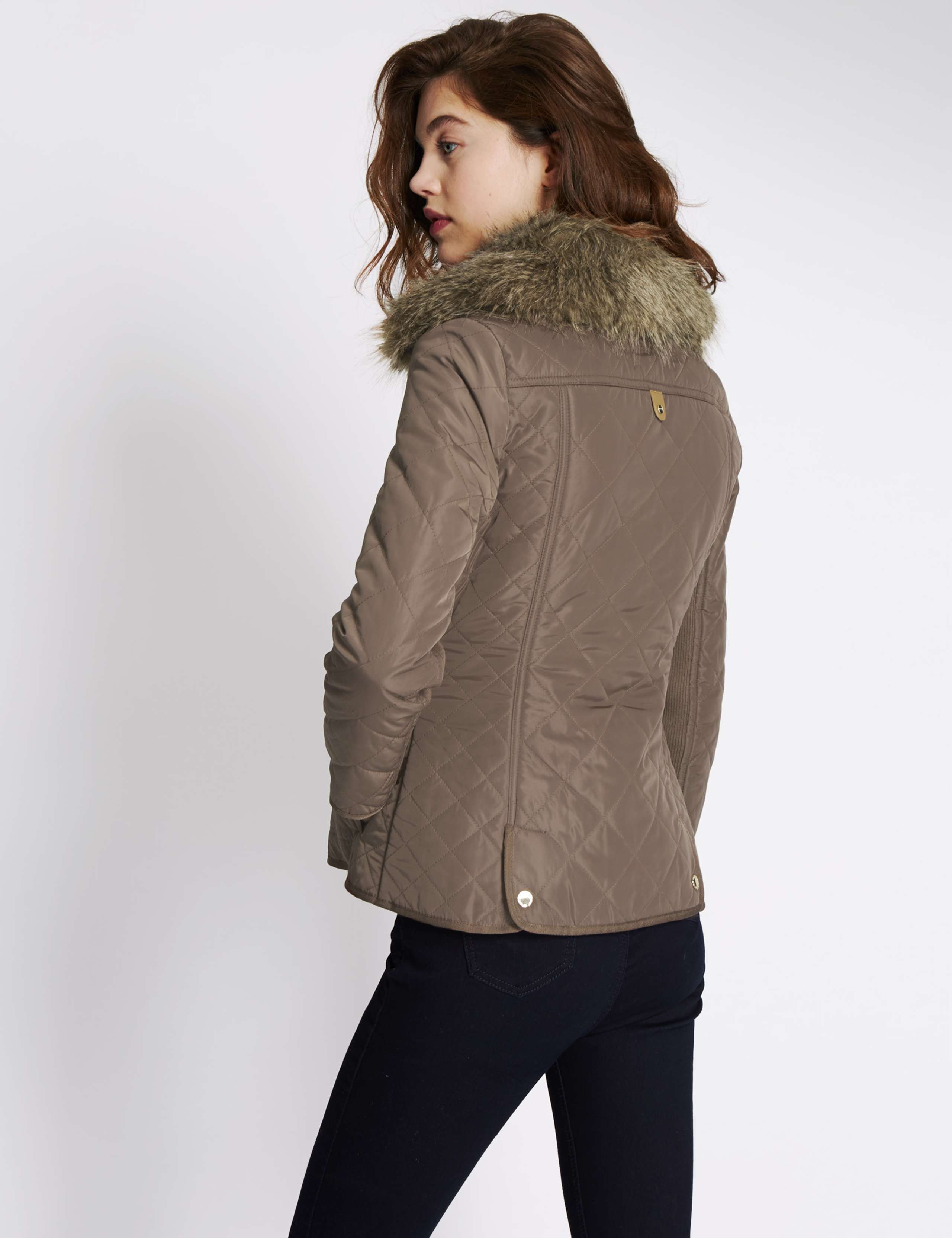 Bonded Borg Quilted Jacket with Stormwear™ 3 of 6