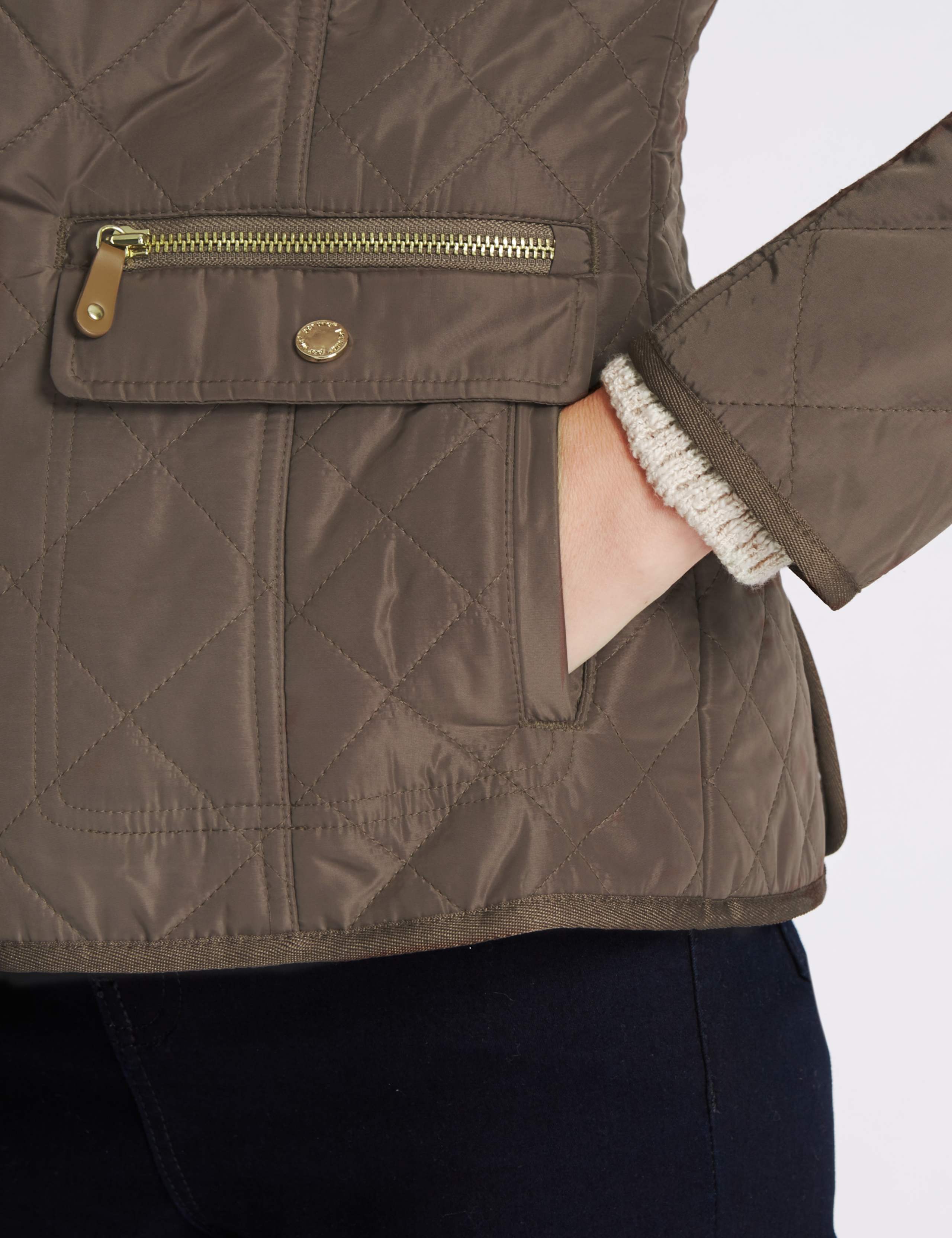 Bonded Borg Quilted Jacket with Stormwear™ 4 of 6