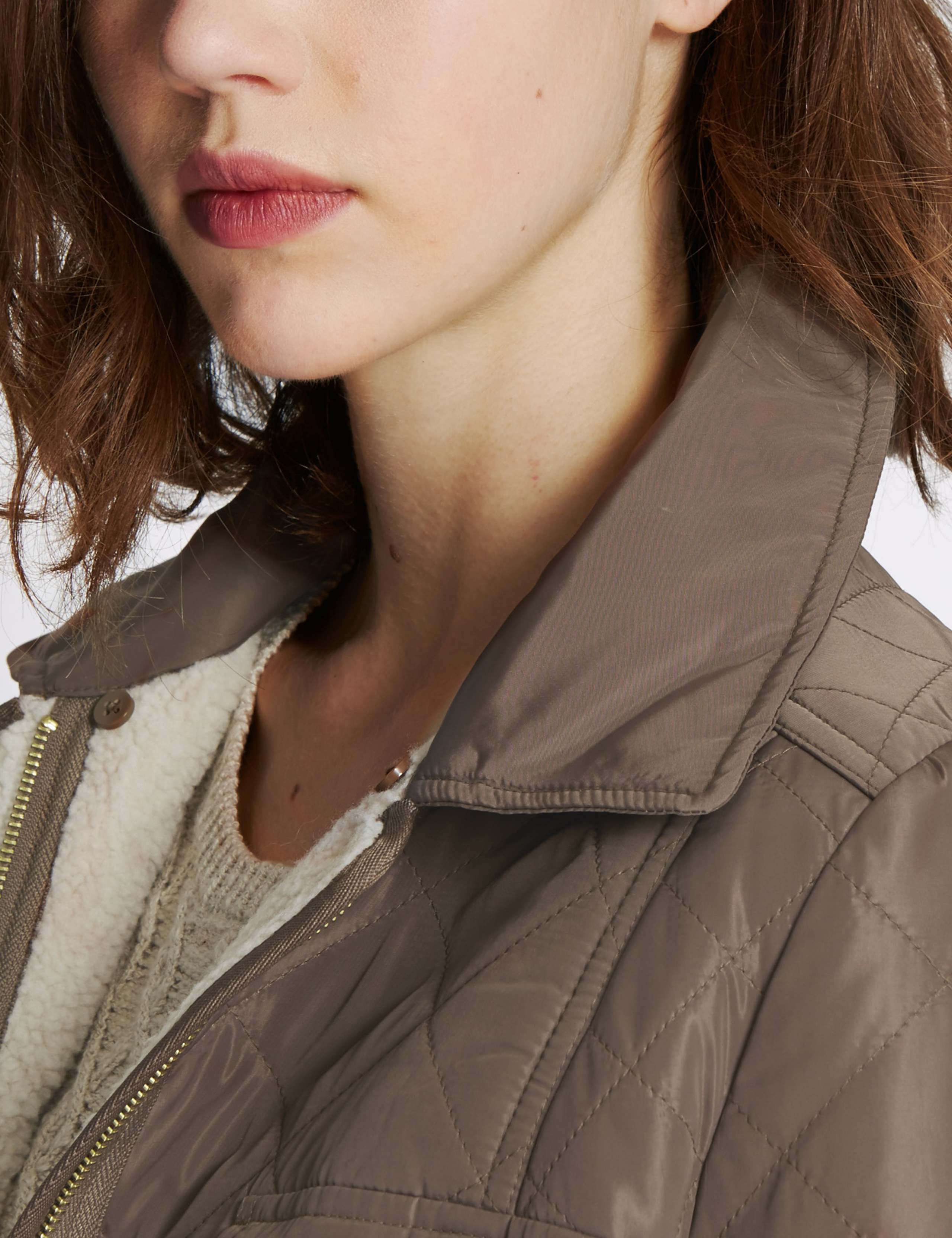 Bonded Borg Quilted Jacket with Stormwear™ 5 of 6