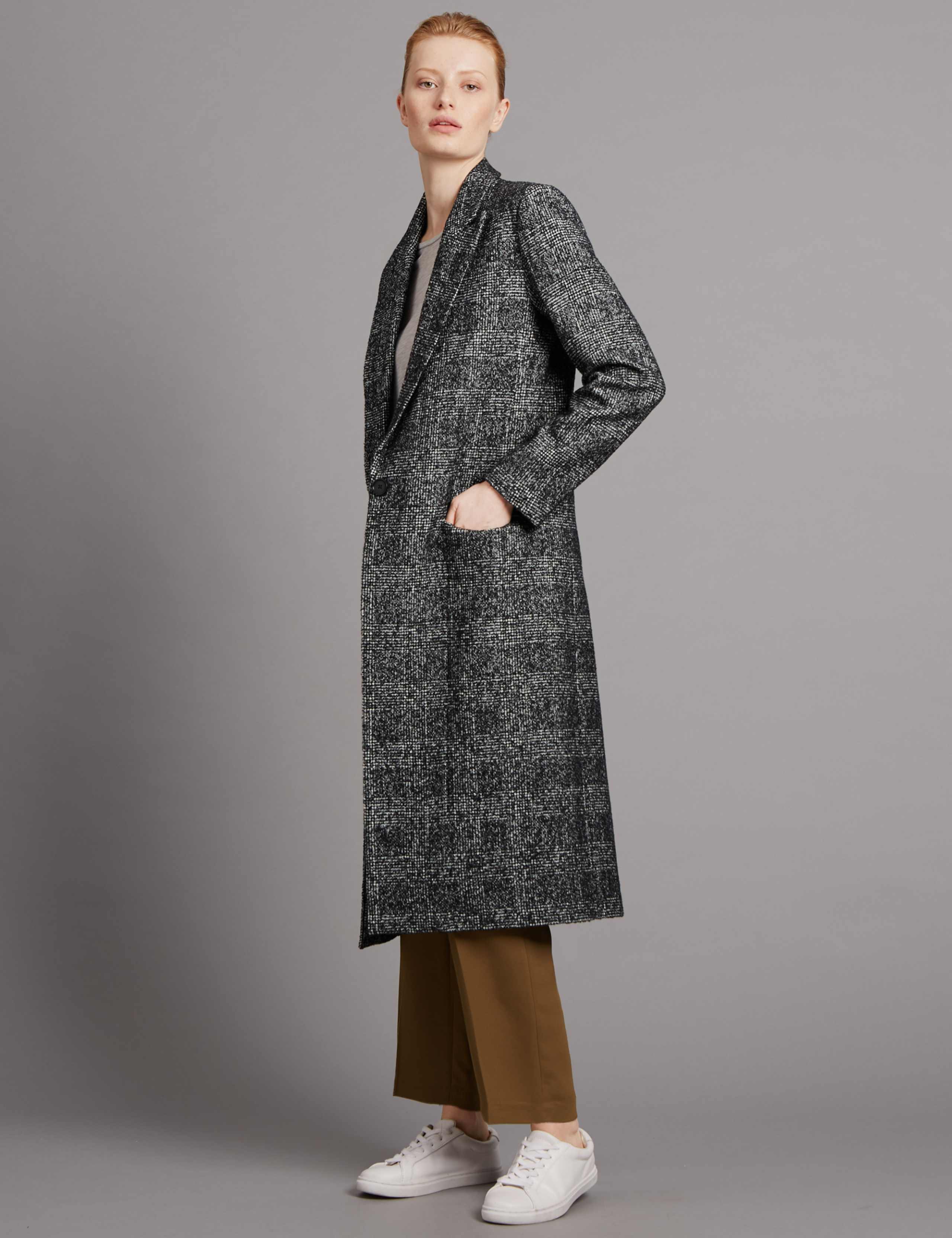Checked Overcoat 1 of 3