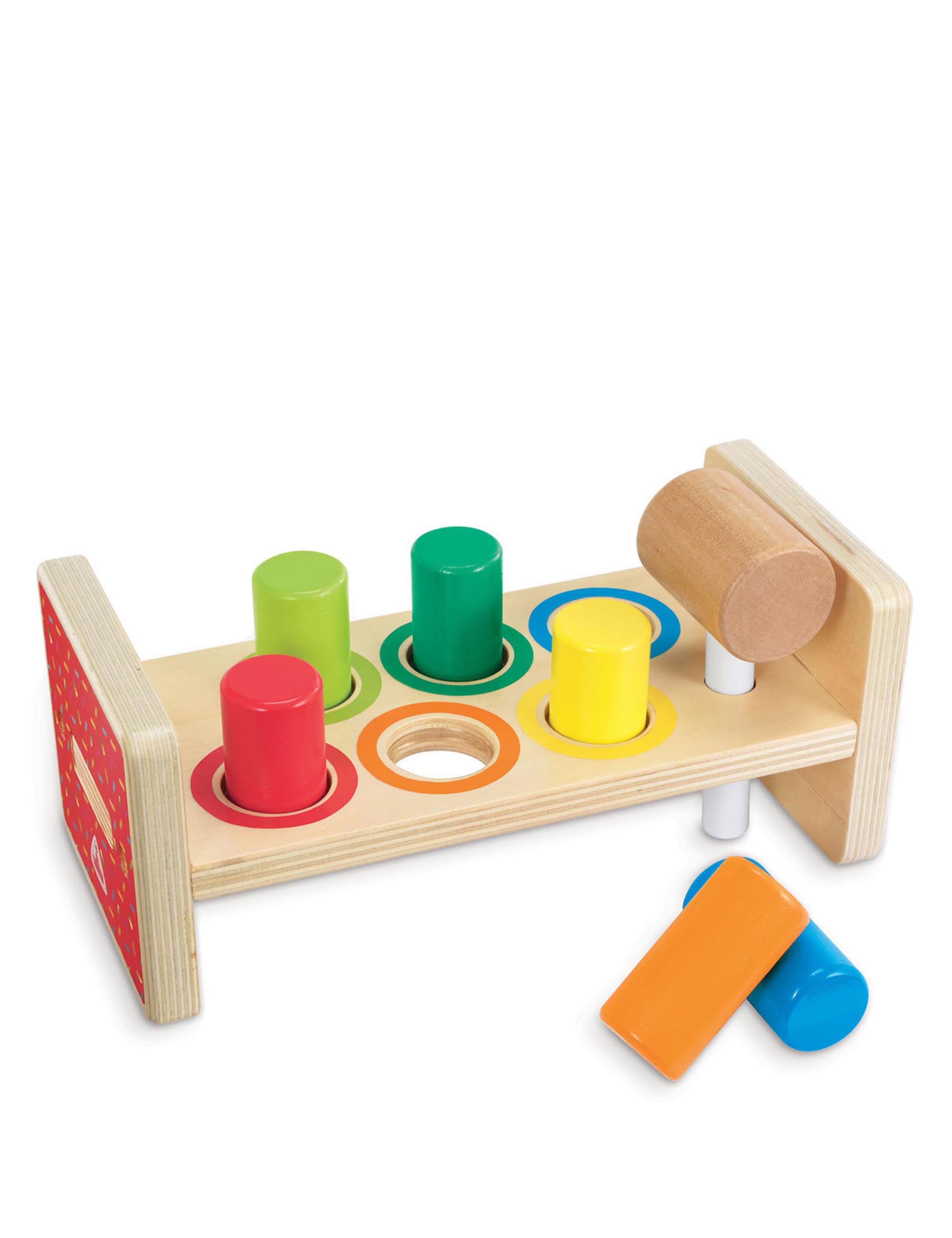Wooden Hammer Bench Toy (12-36 Mths) 1 of 3