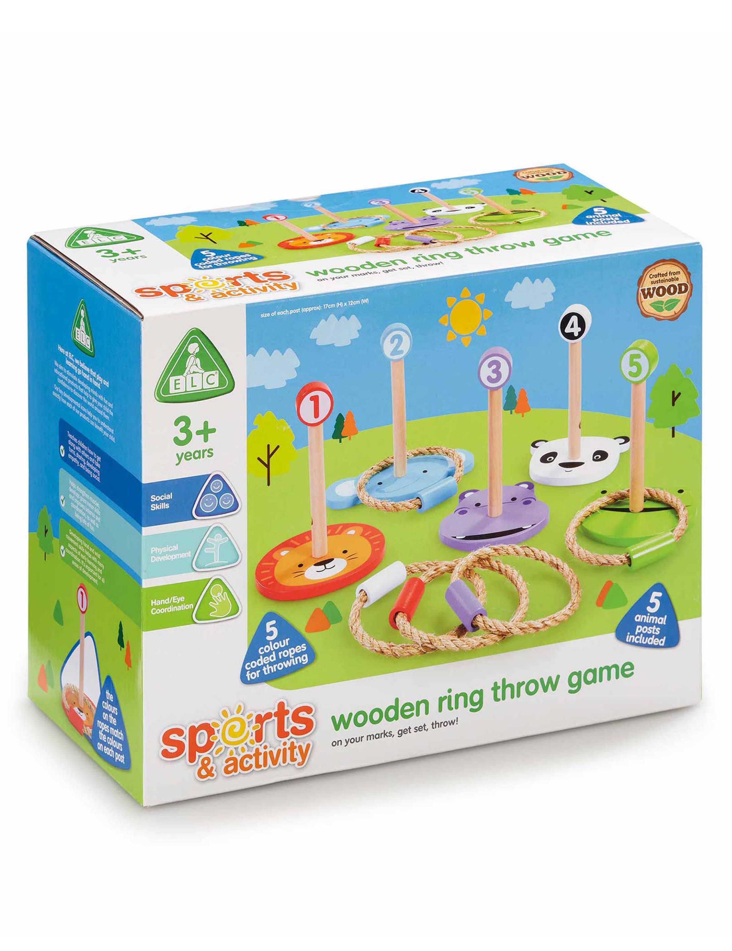 Wooden Ring Throw Set (3+ Yrs) 3 of 3