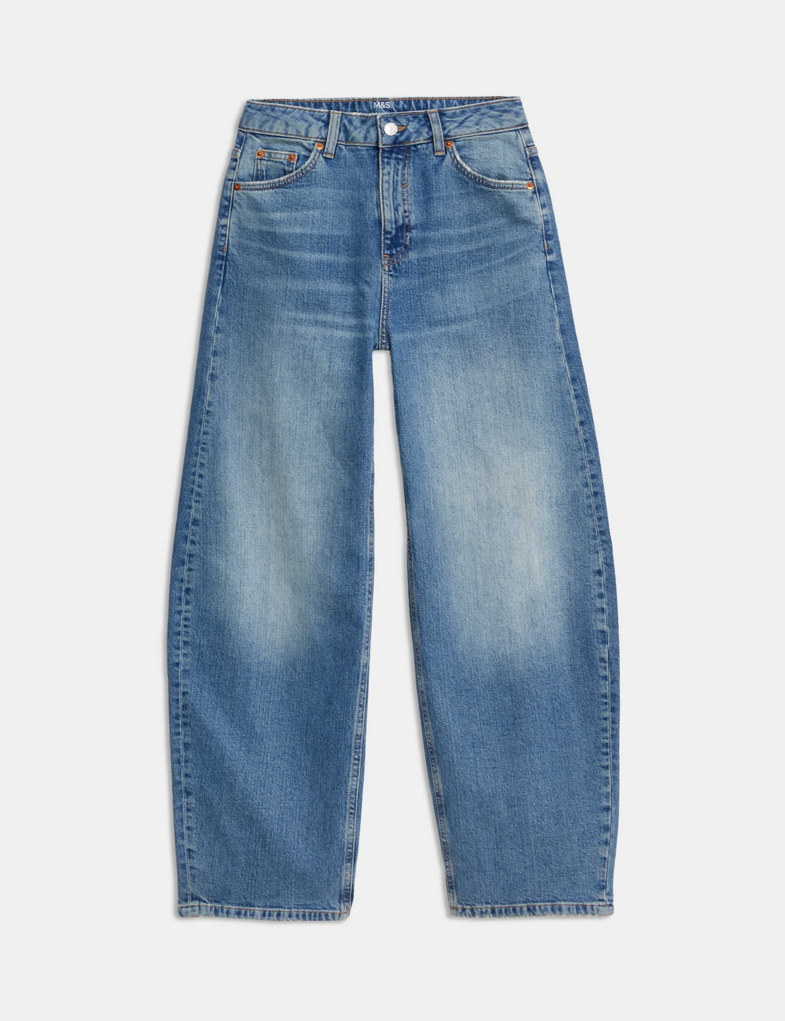 Mid Rise Relaxed Horseshoe Jeans 2 of 6