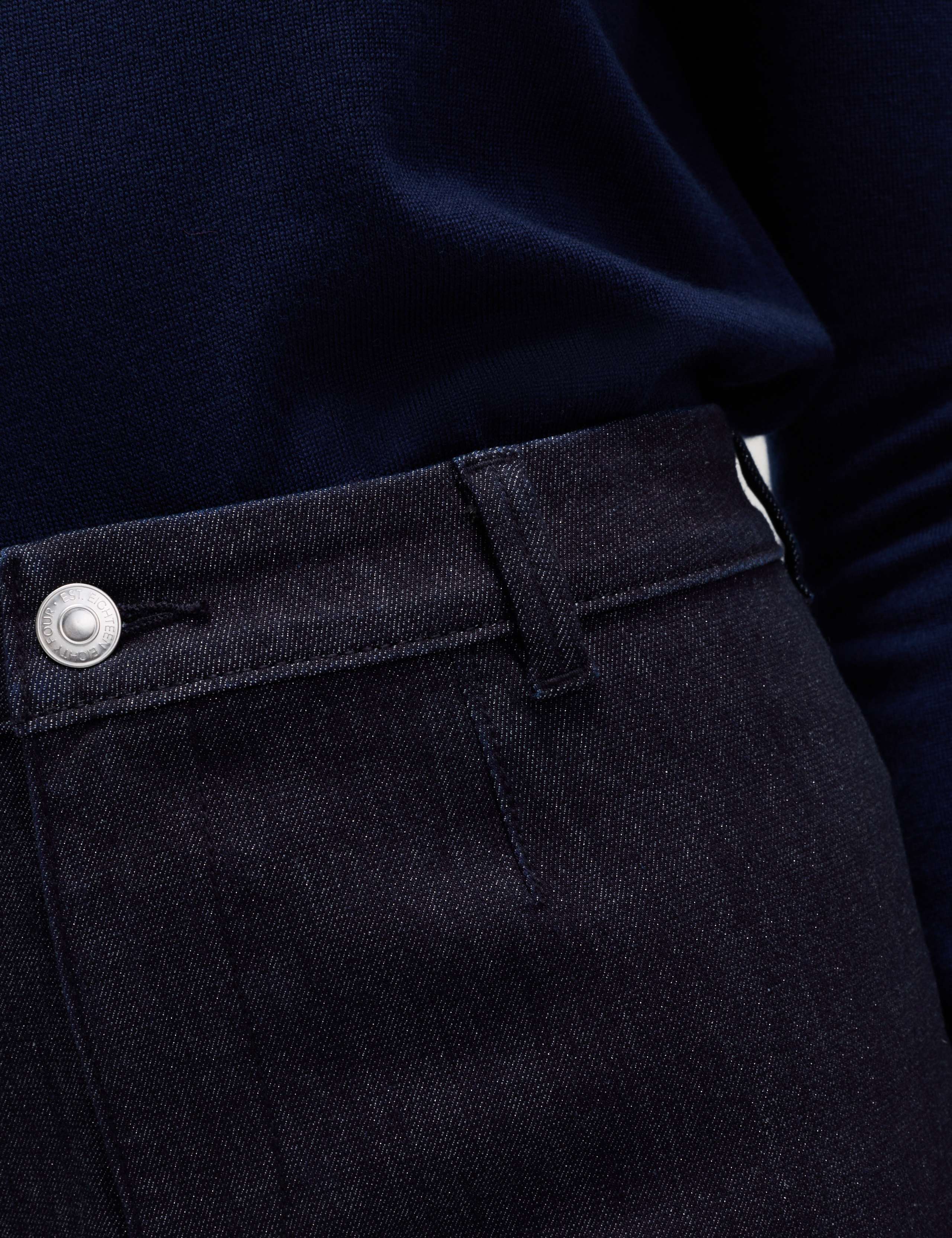 Shimmer Wide Leg Ankle Grazer Jeans 5 of 6