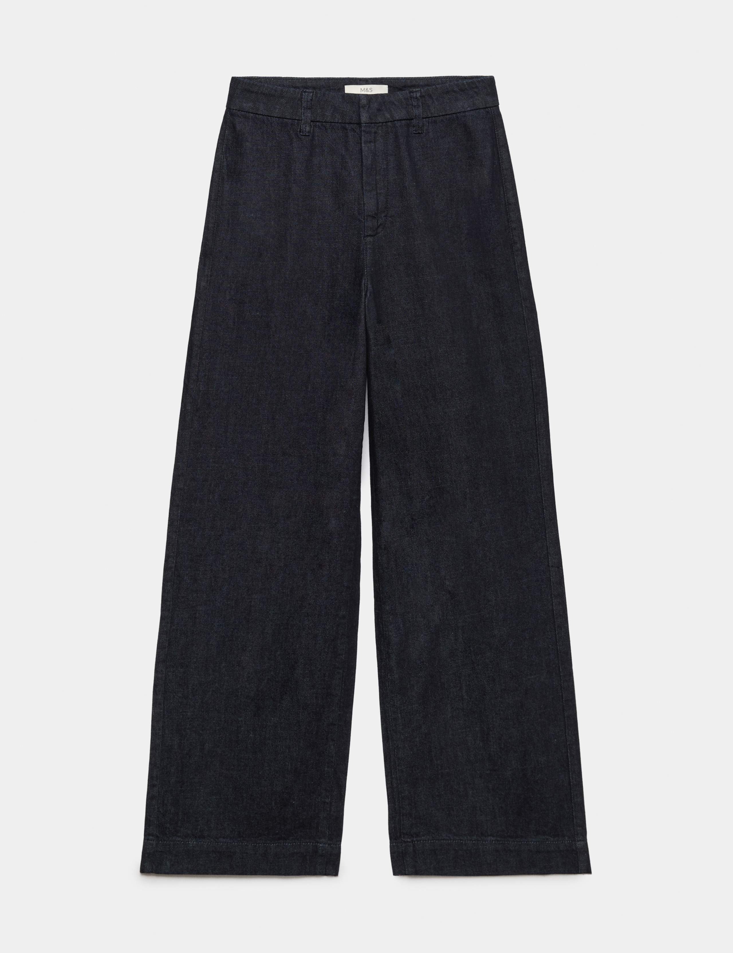 High Waisted Wide Leg Jeans 2 of 7