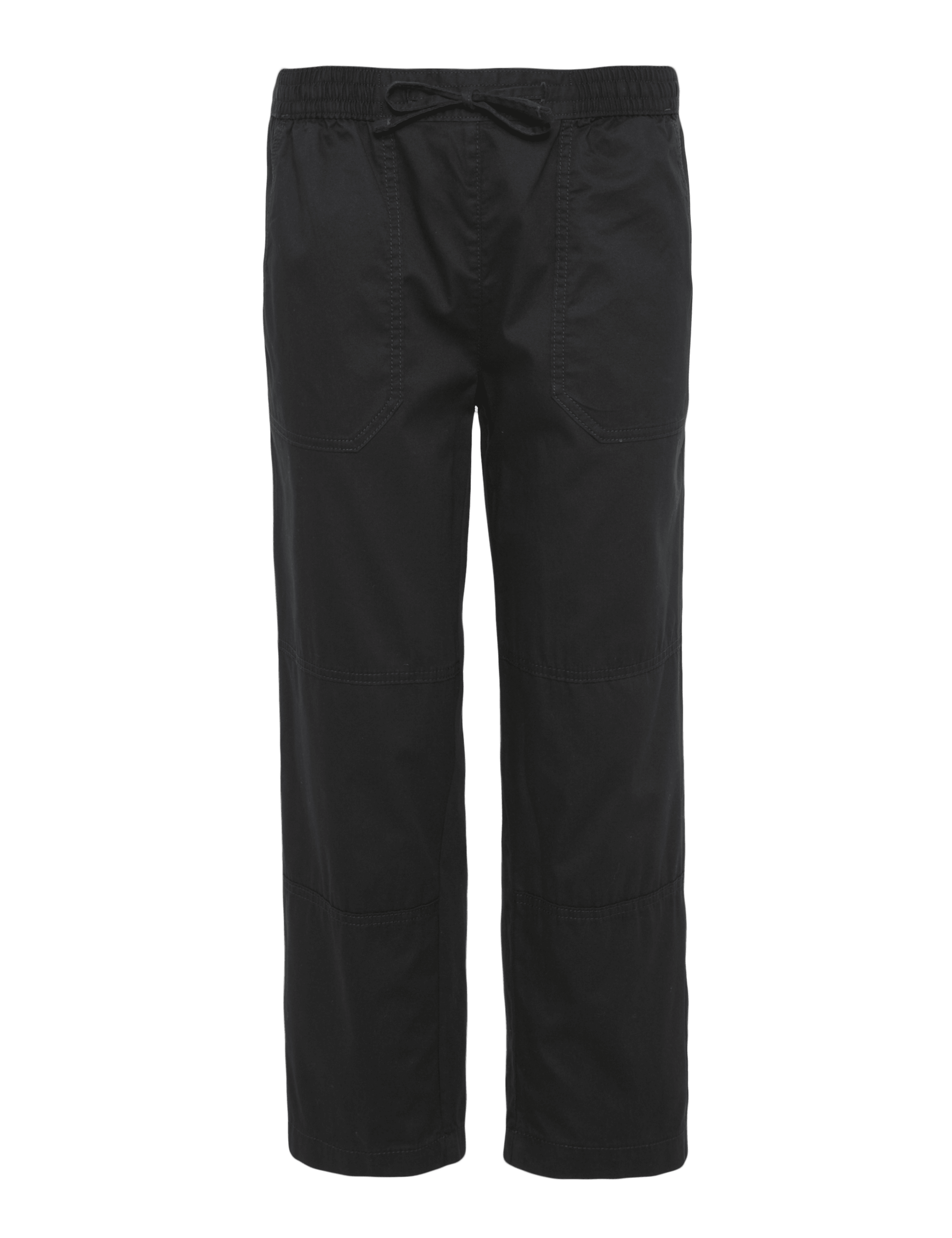 Pure Cotton Pull On Cropped Trousers 2 of 4