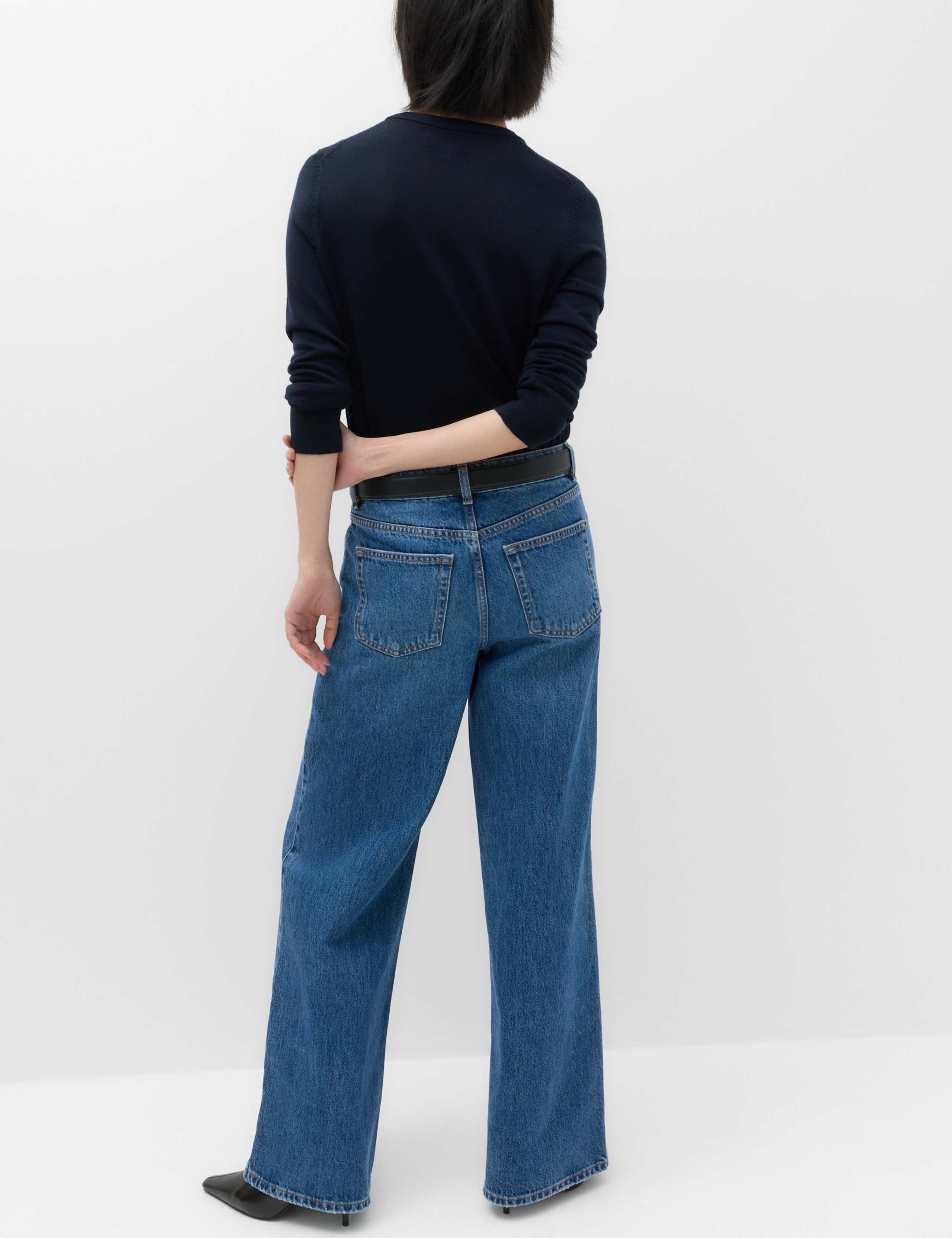 Low Rise Wide Leg Jeans 4 of 7