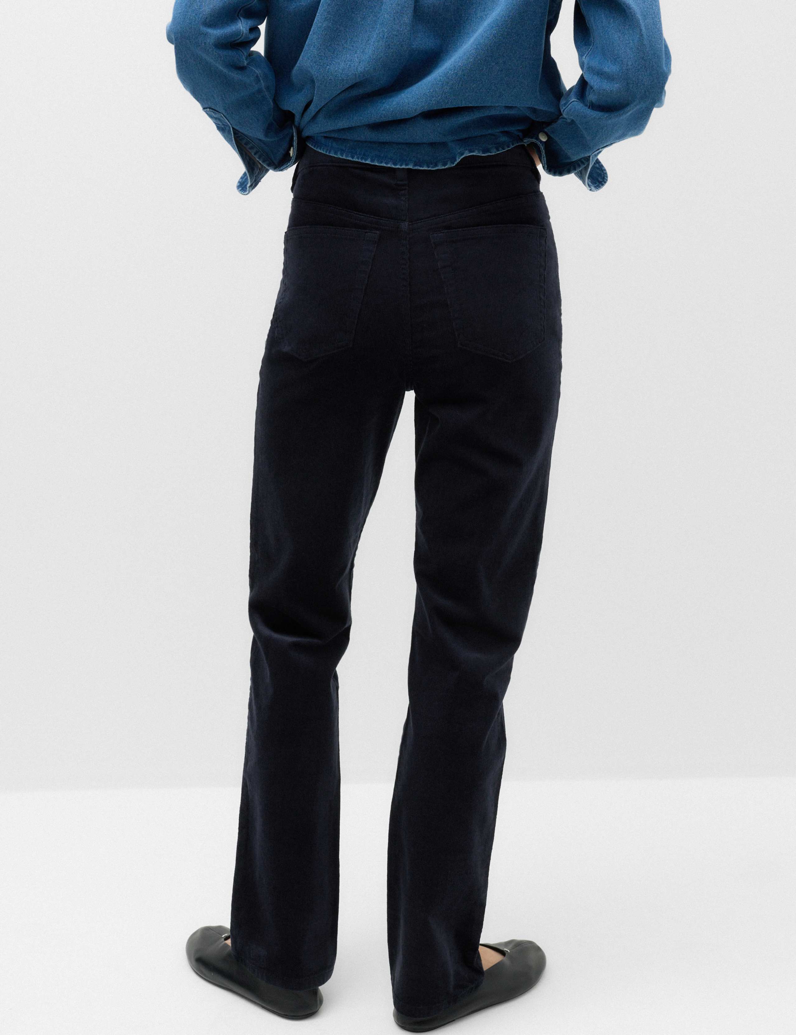 Cord Straight Leg Trousers 4 of 7