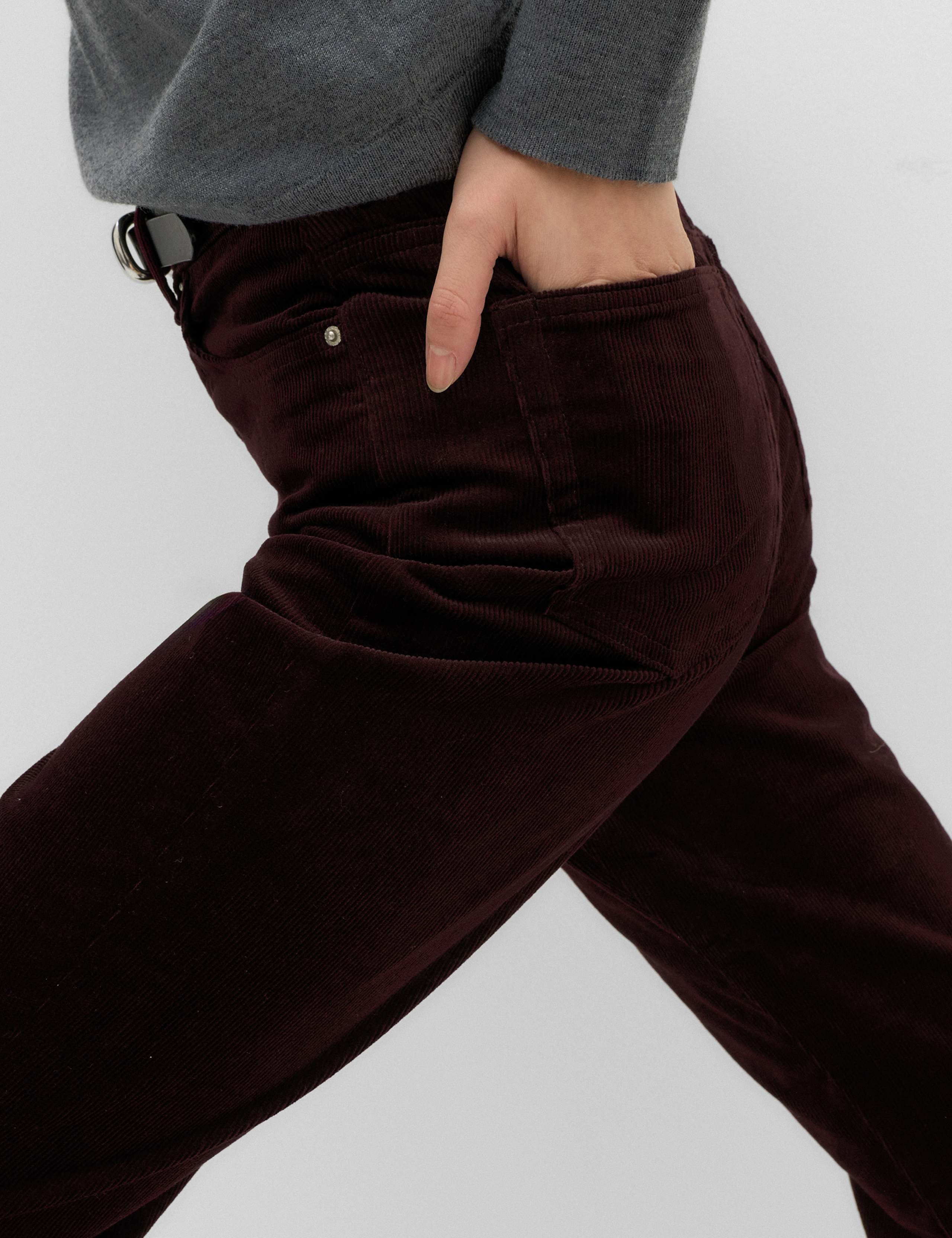 Cord Straight Leg Trousers 3 of 5