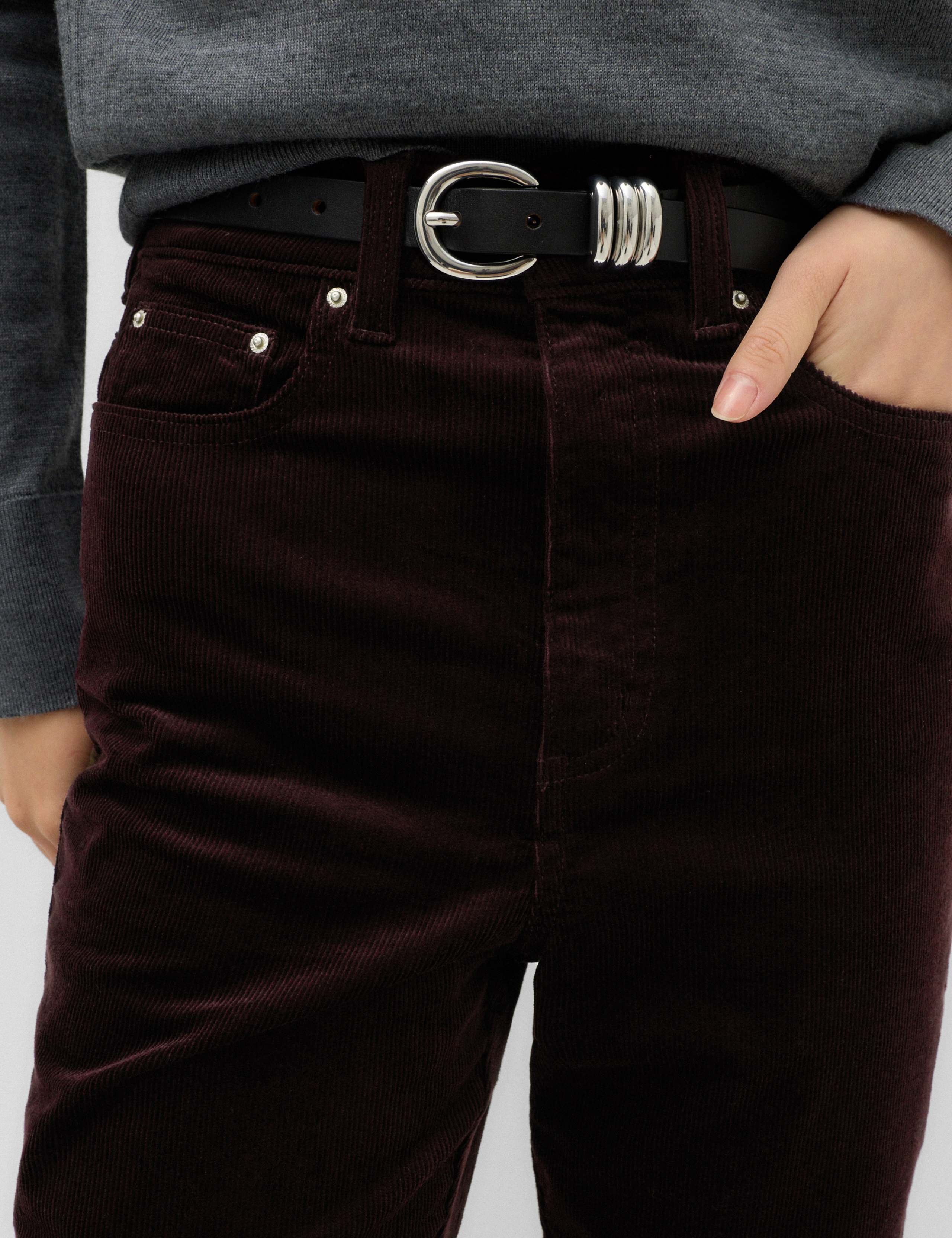 Cord Straight Leg Trousers 5 of 5