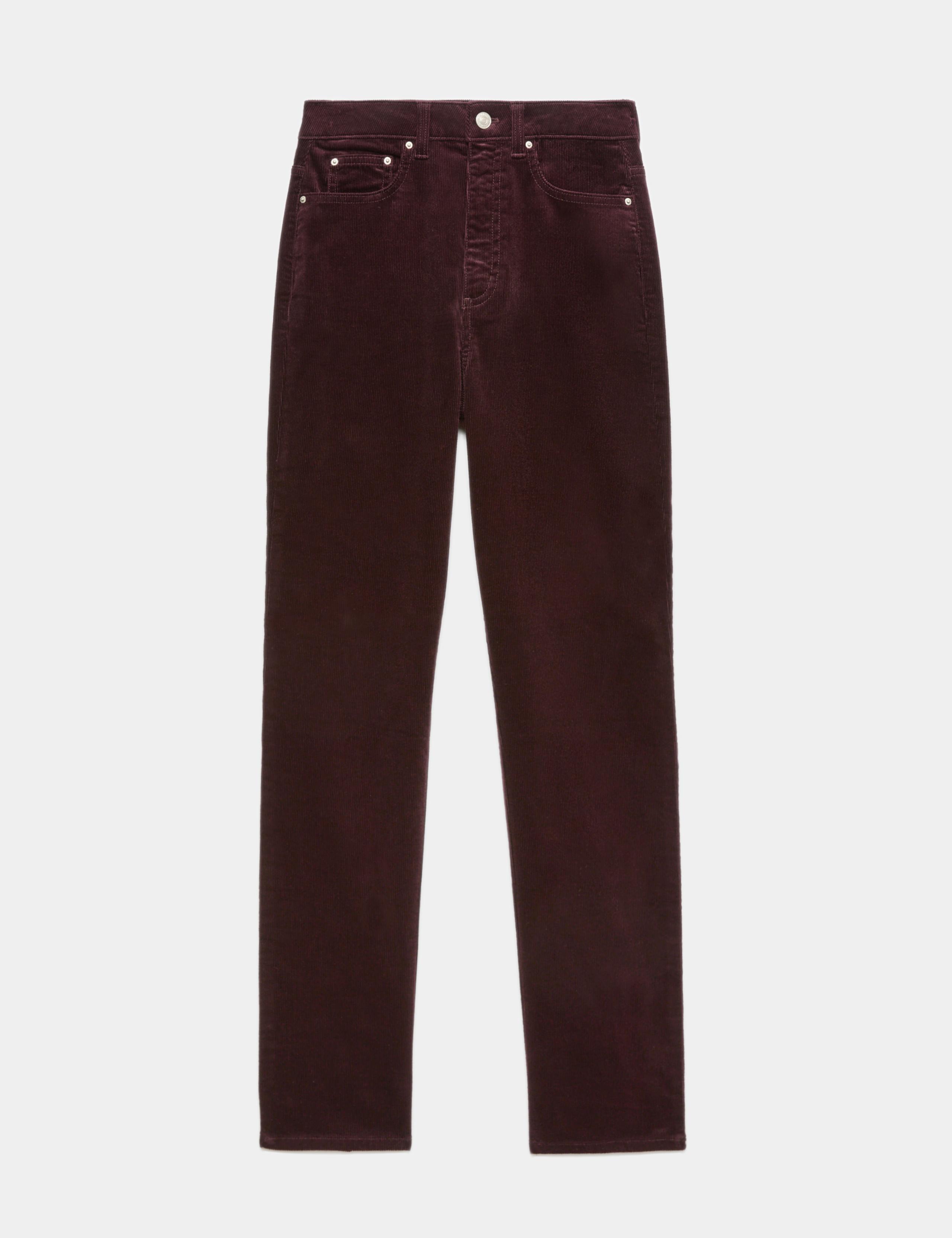 Cord Straight Leg Trousers 2 of 5