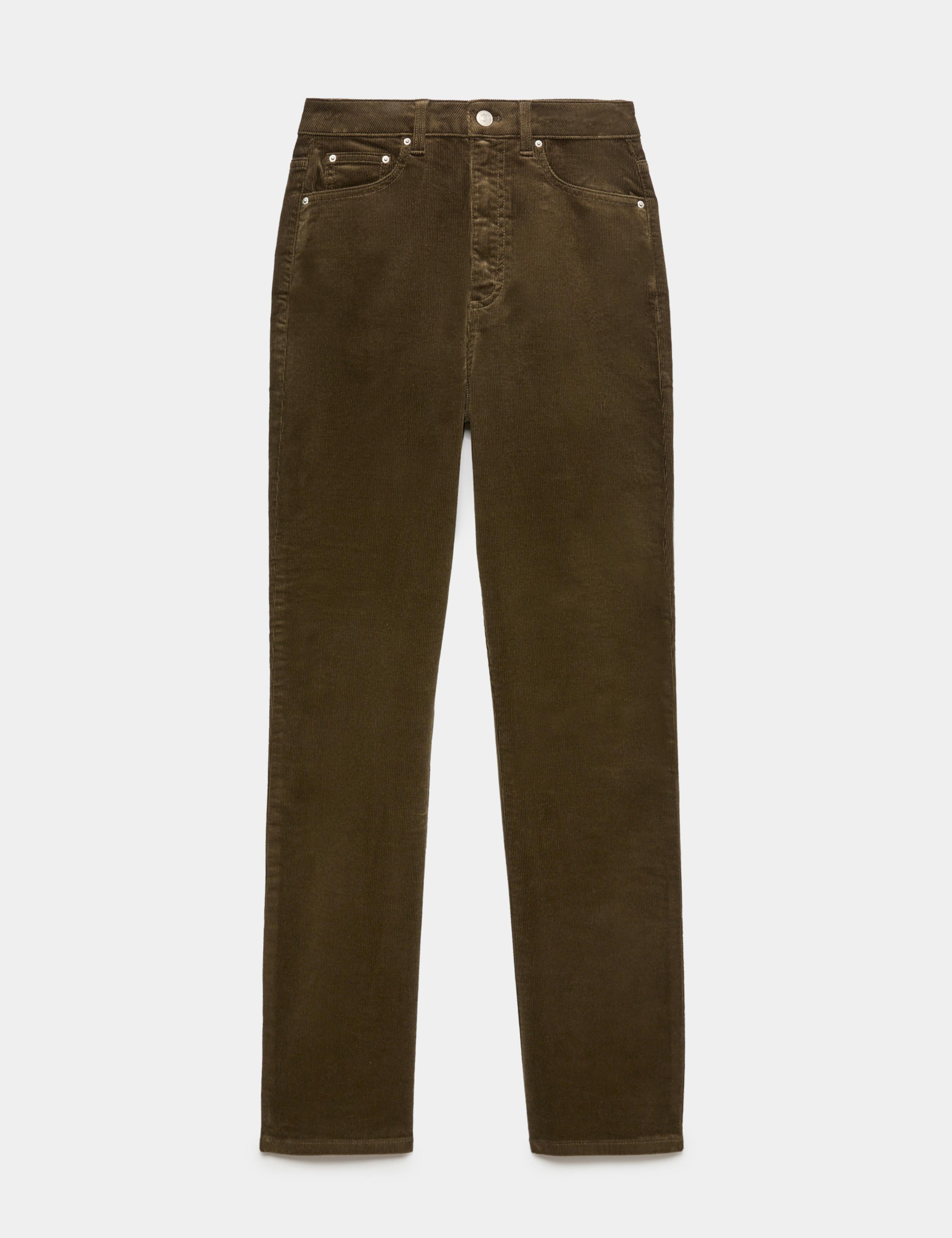 Cord Straight Leg Trousers 2 of 6