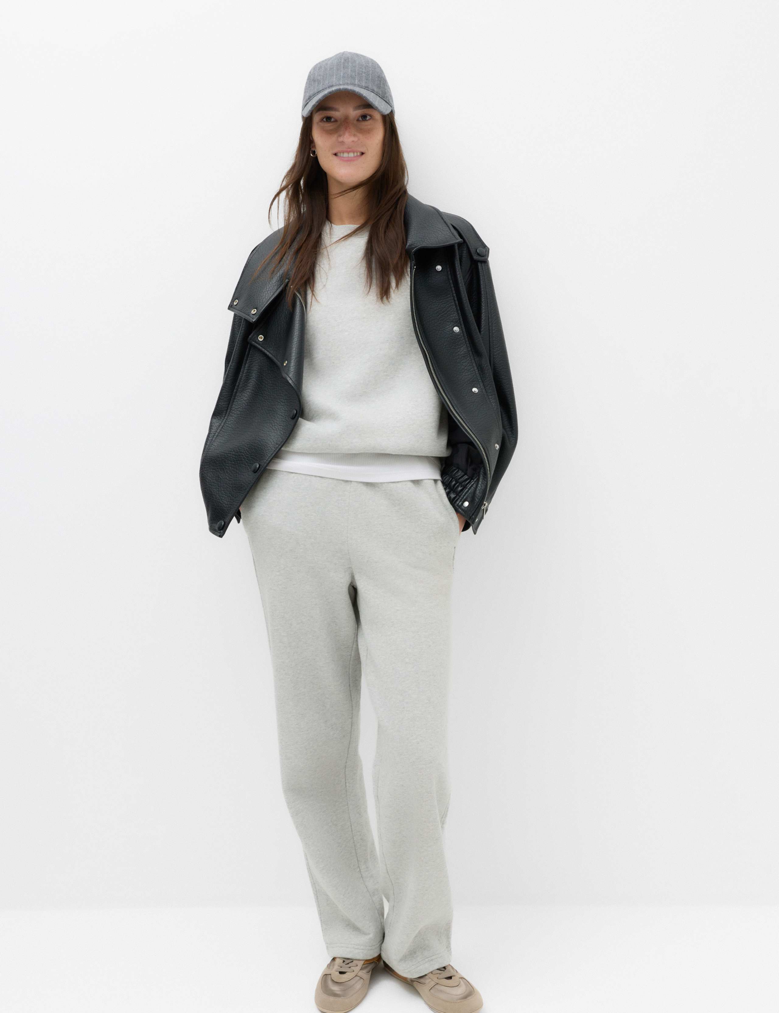 Pure Cotton Straight Leg Joggers 1 of 6