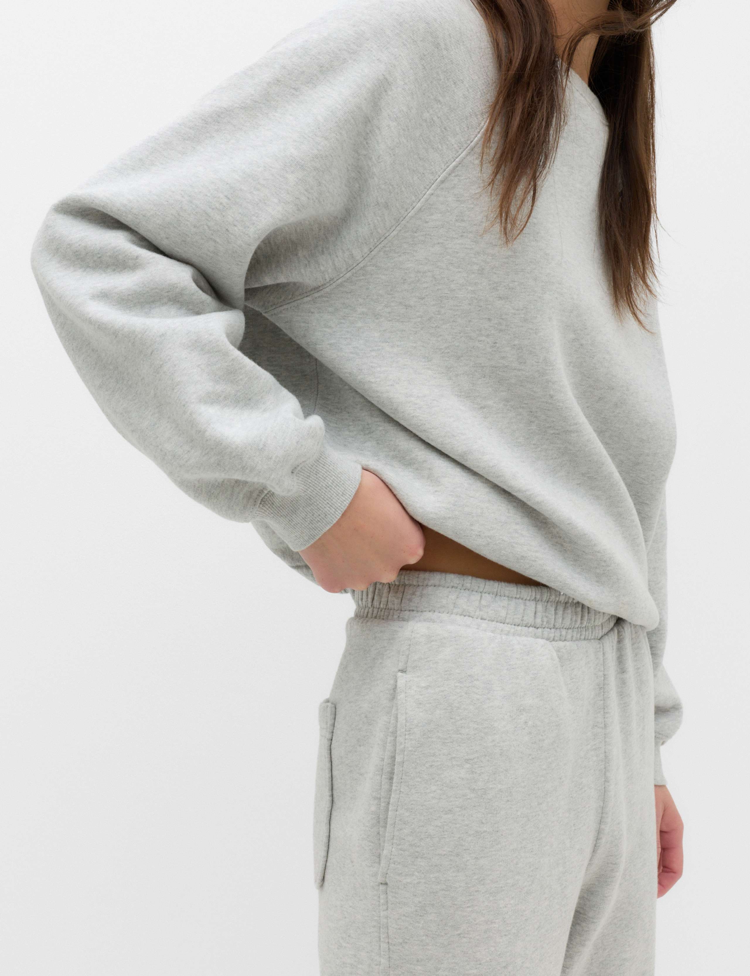 Pure Cotton Straight Leg Joggers 3 of 6