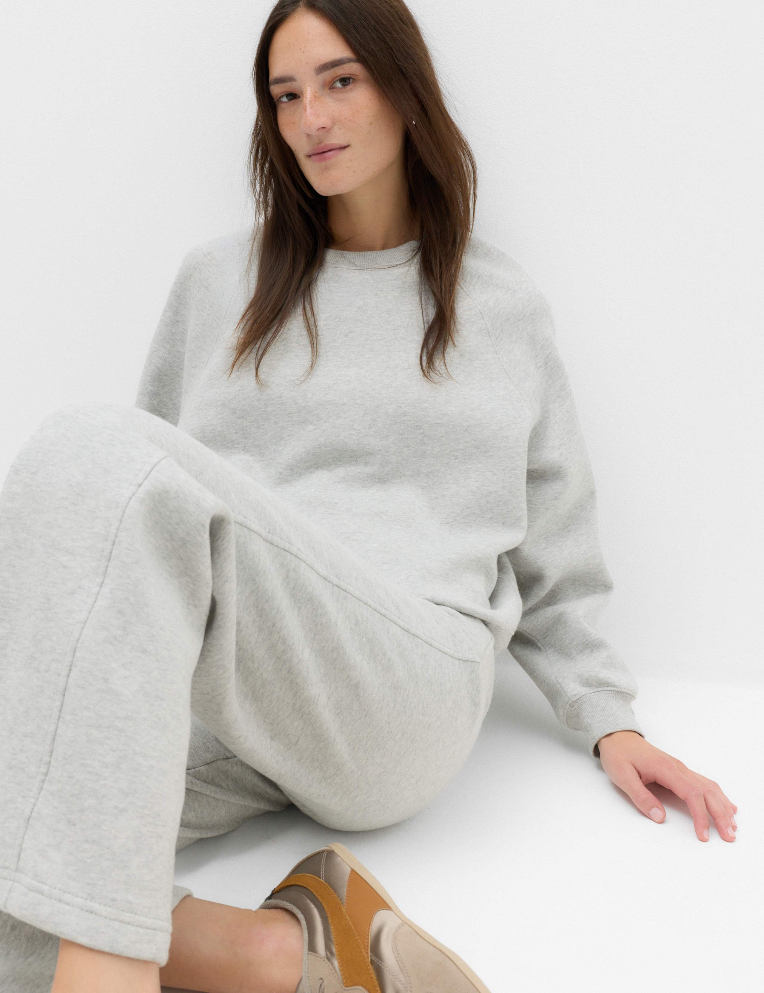 Pure Cotton Straight Leg Joggers 6 of 6