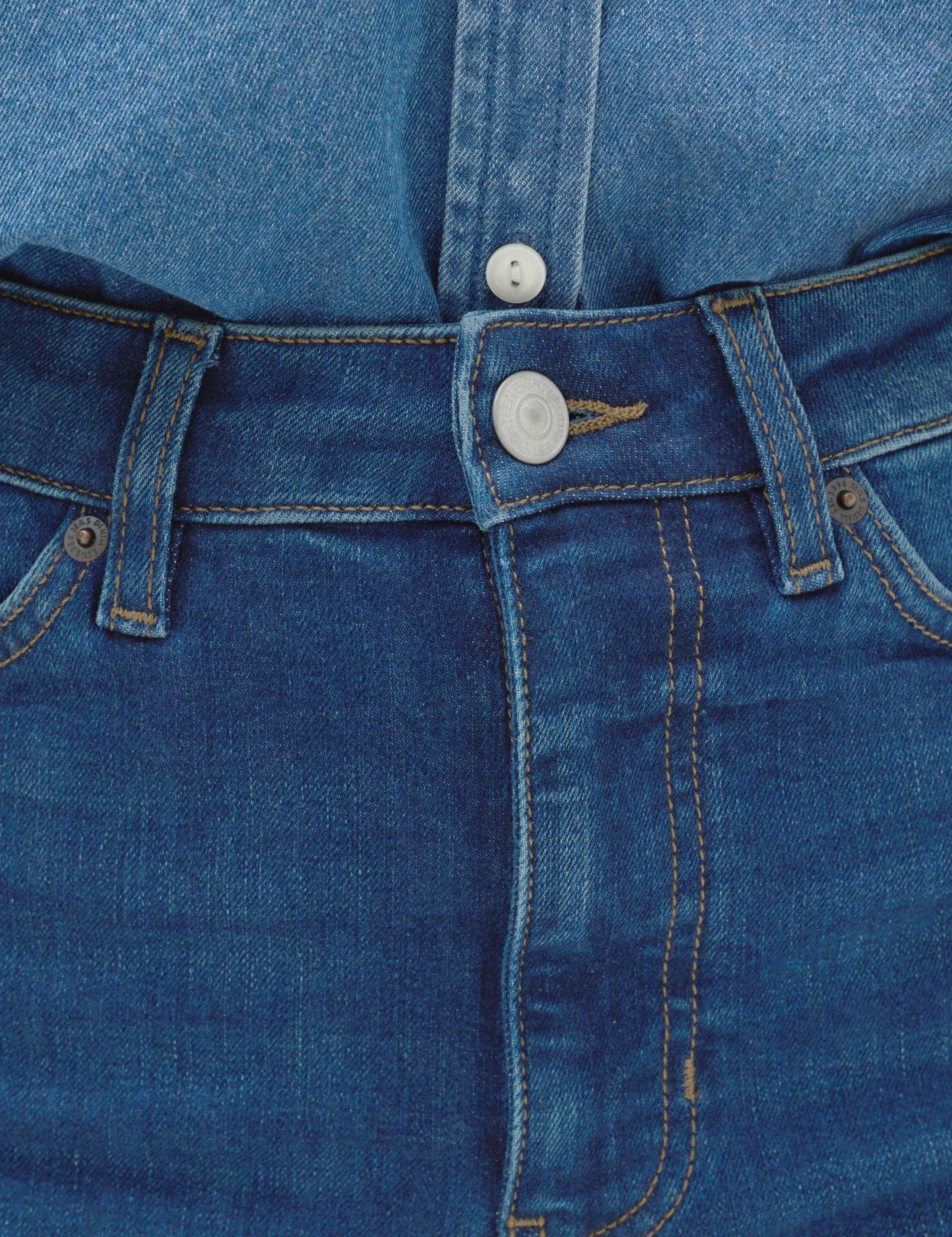 Ivy Mid Rise Skinny Ankle Grazer Jeans 5 of 7