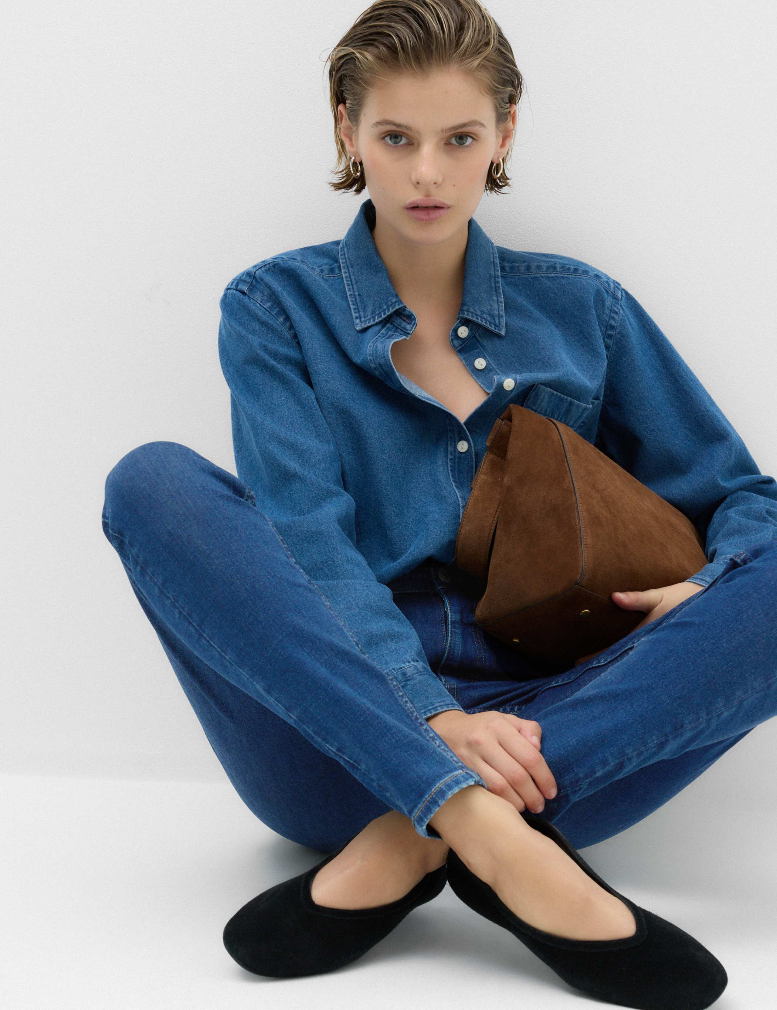 Ivy Mid Rise Skinny Ankle Grazer Jeans 7 of 7