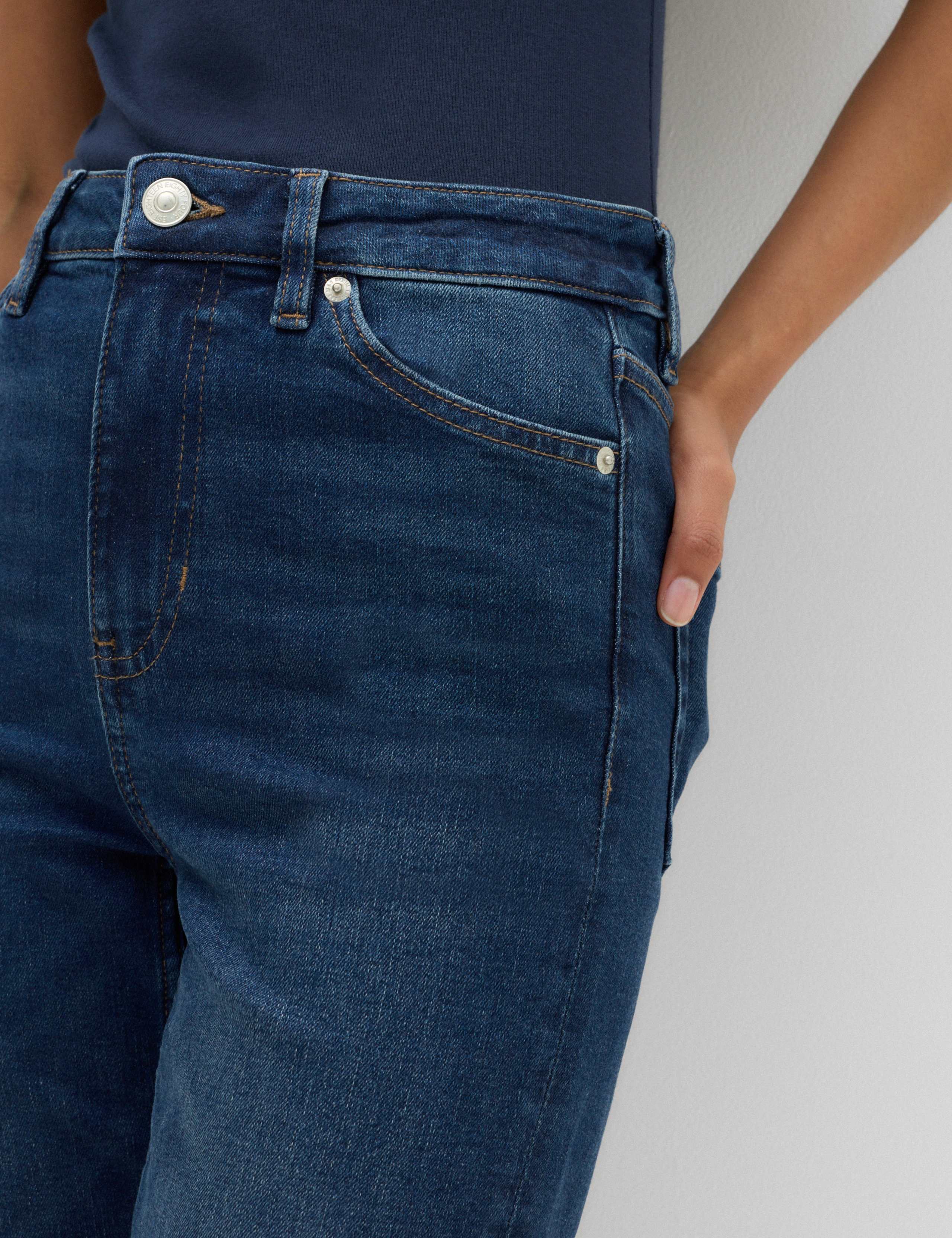 Sienna Mid Rise Straight Leg Jeans 4 of 6