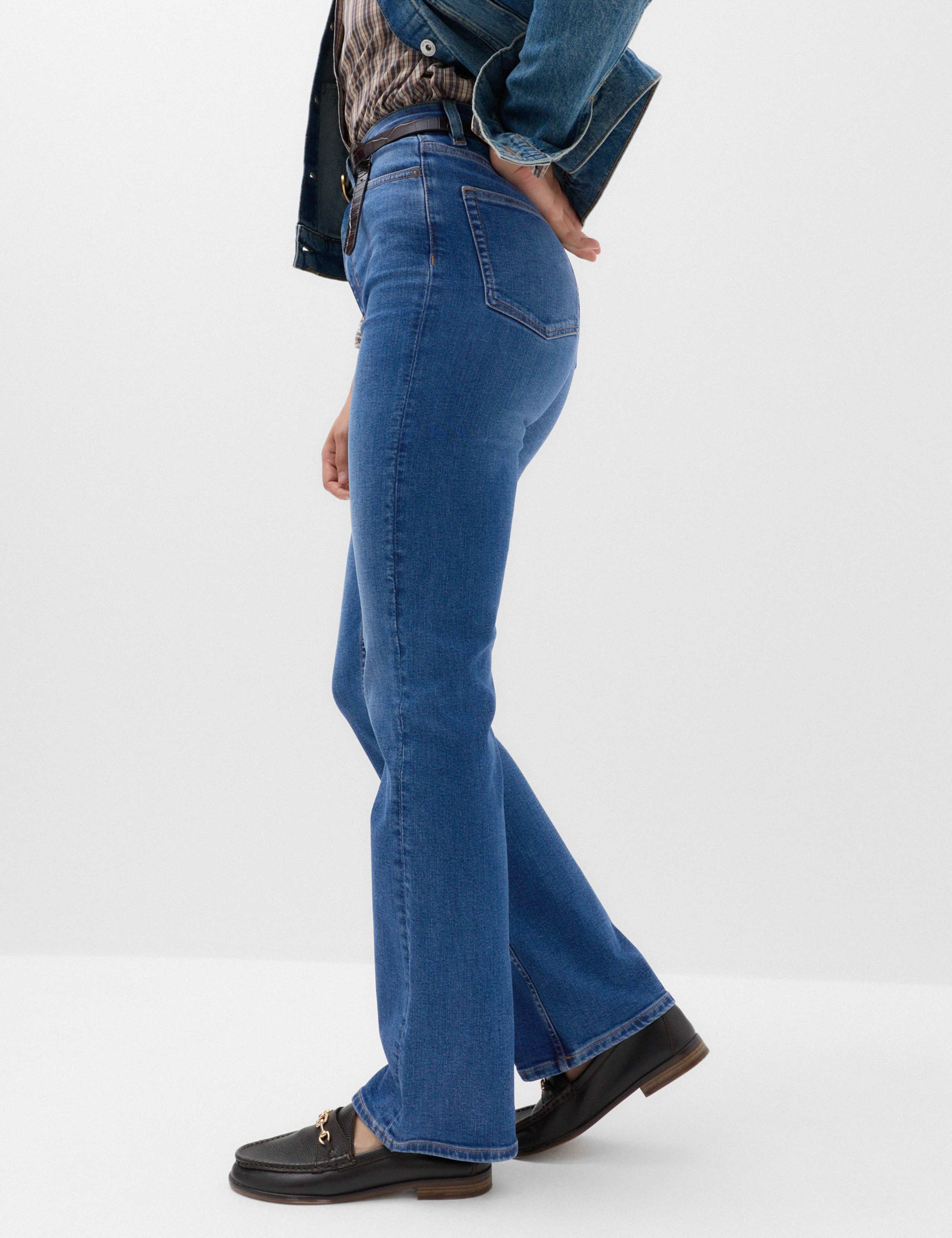 Eva Mid Rise Bootcut Jeans 5 of 6