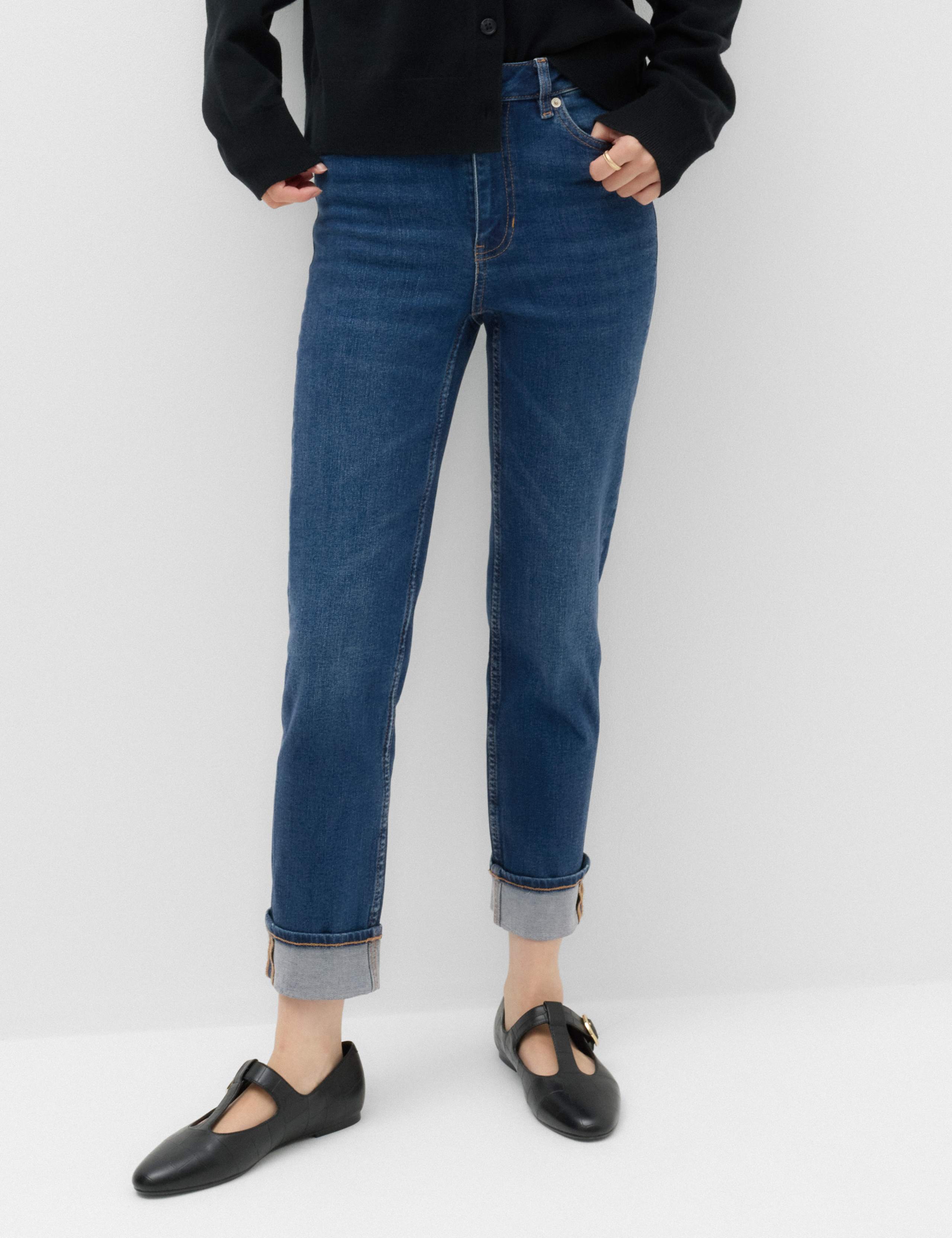 Harper High Waisted Cigarette Cropped Jeans 6 of 7