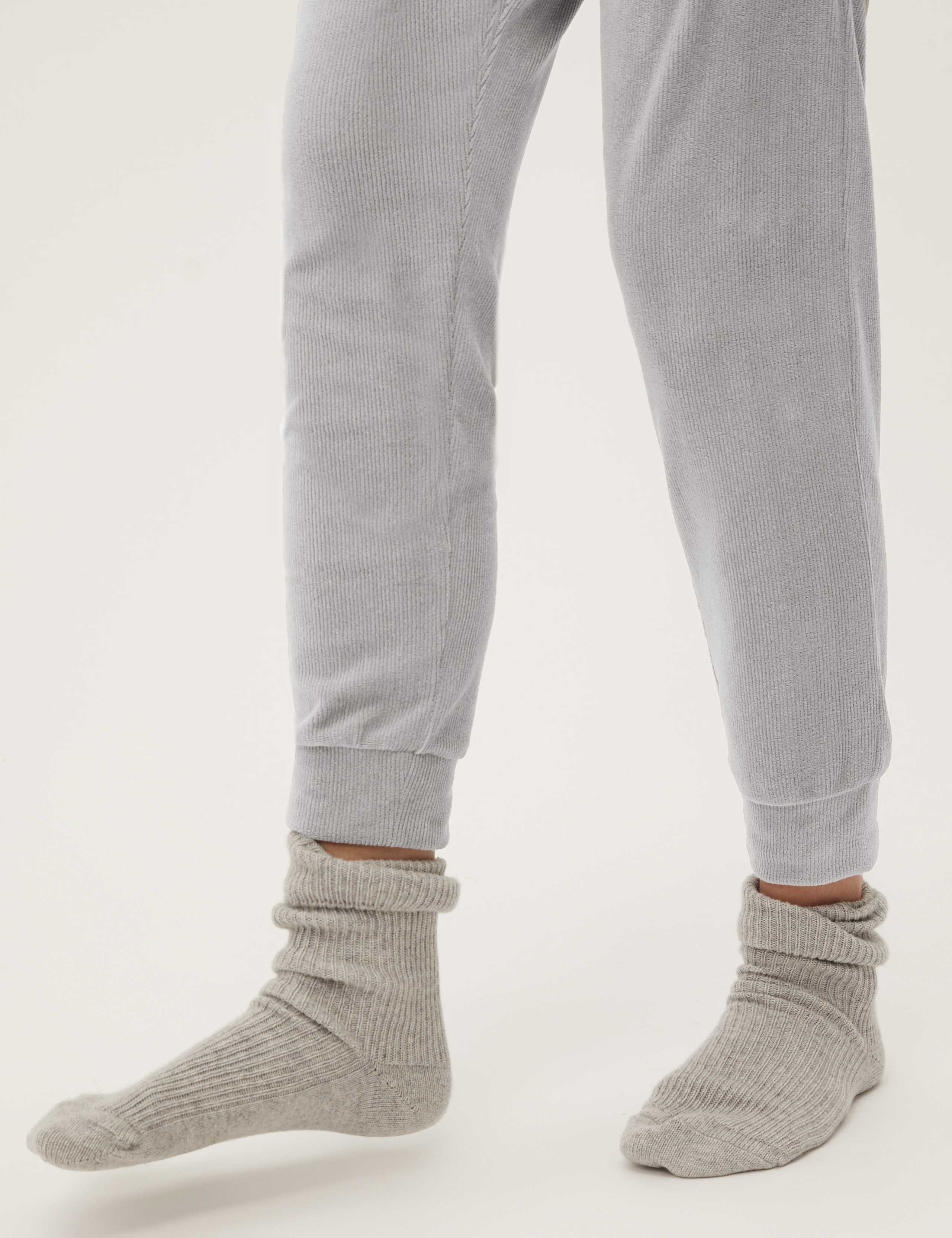 Velour Cuffed Joggers 5 of 5