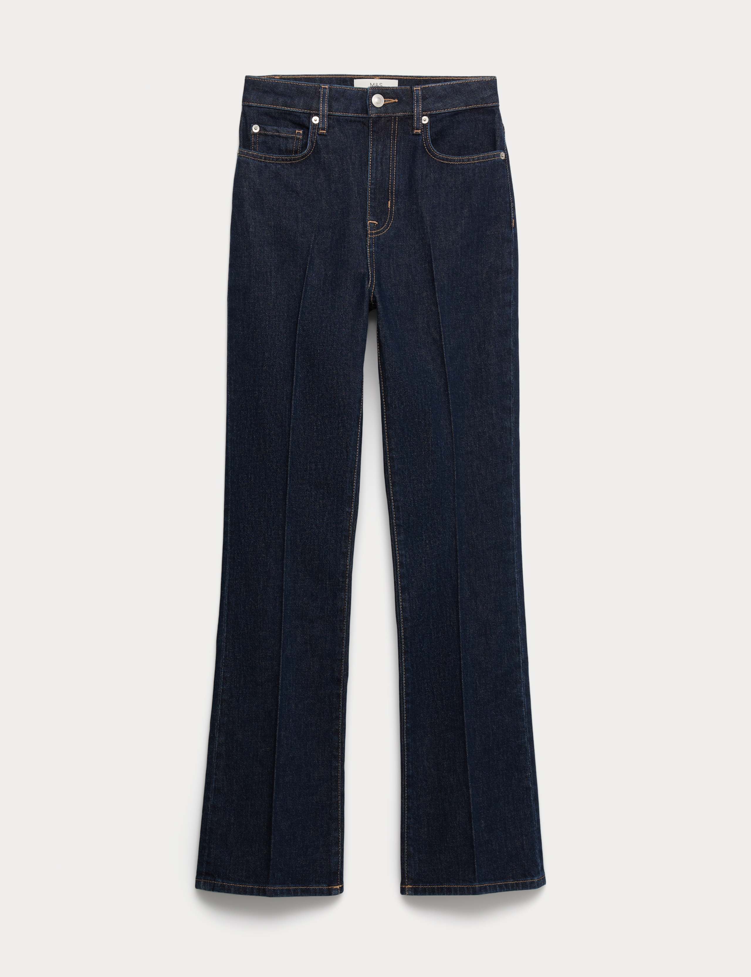 High Waisted Flared Jeans 2 of 6