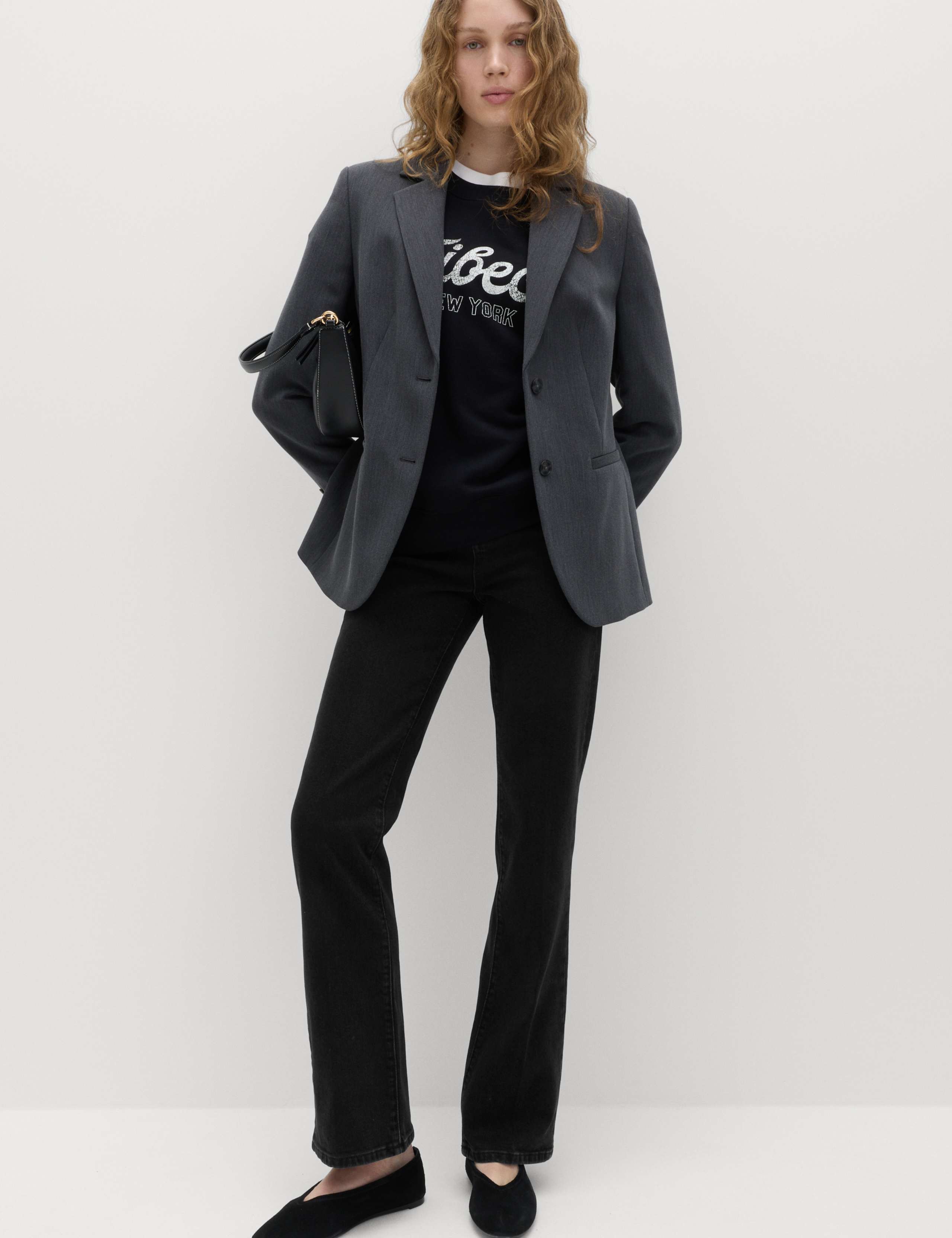 High Waisted Flared Jeans 1 of 6