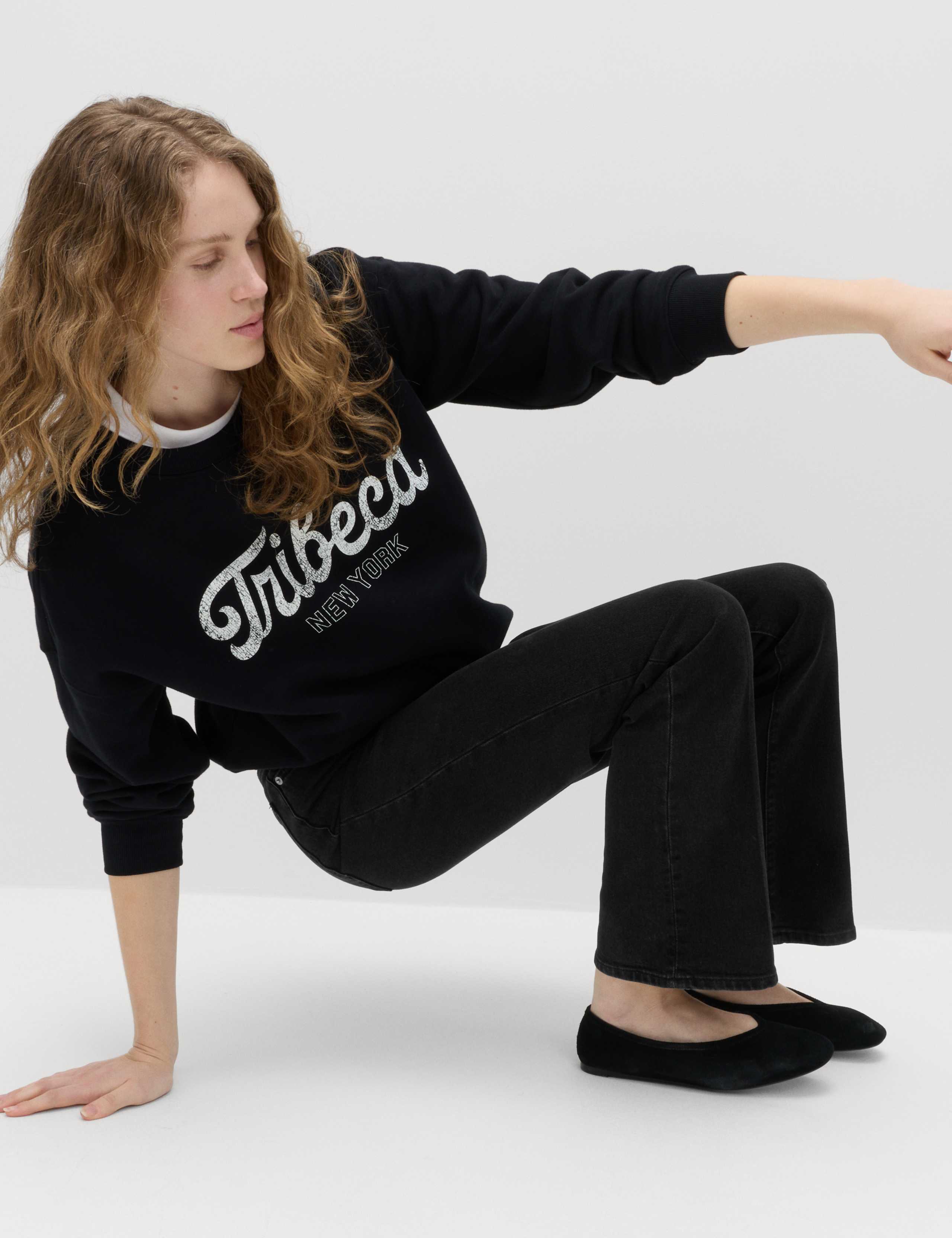 High Waisted Flared Jeans 6 of 6