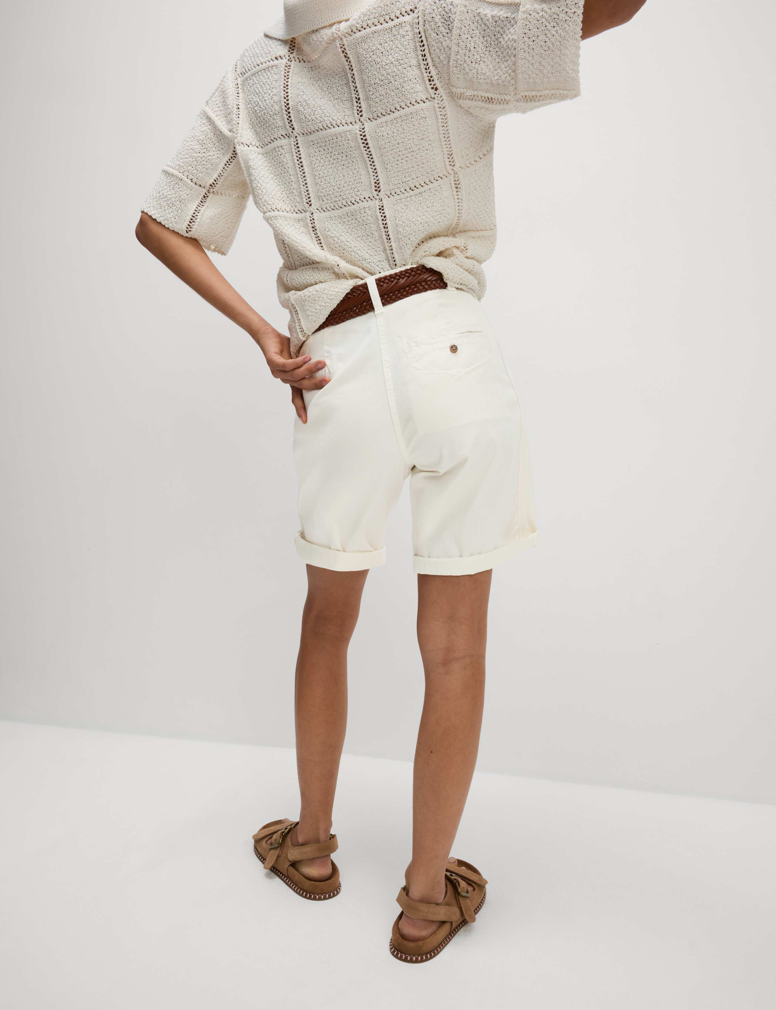 Cotton Rich Tea Dyed Chino Shorts 4 of 5