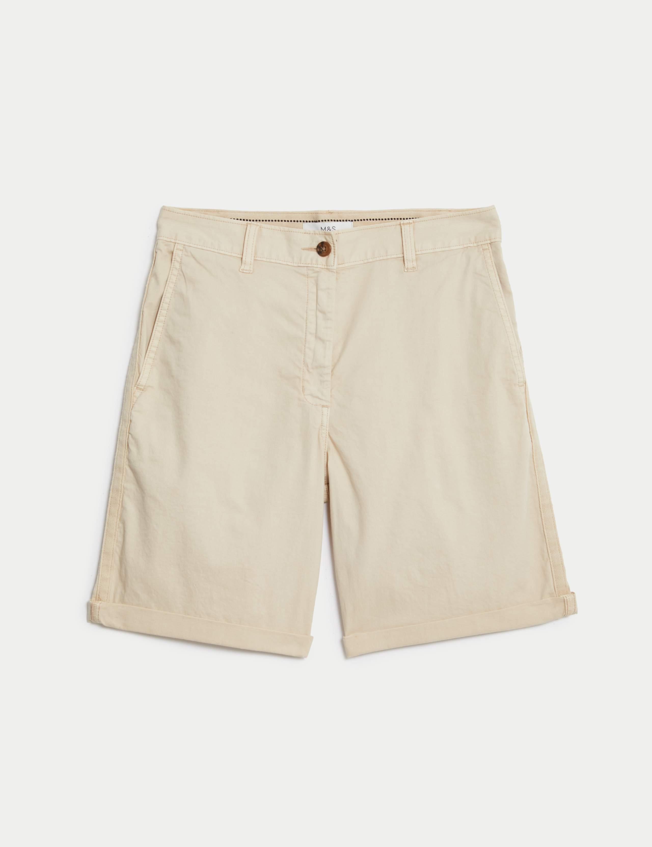 Cotton Rich Tea Dyed Chino Shorts 2 of 4