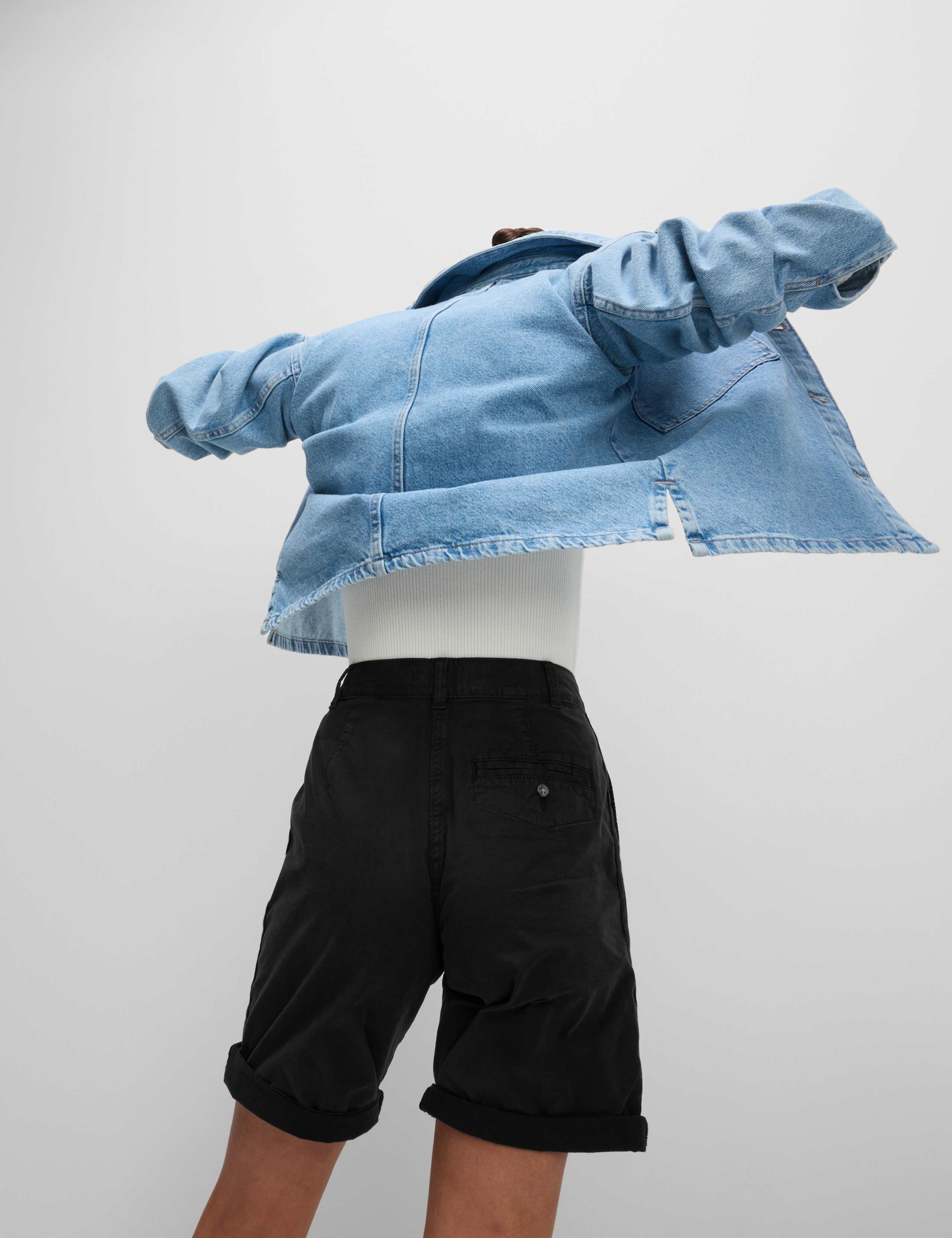 Cotton Rich Tea Dyed Chino Shorts 3 of 4