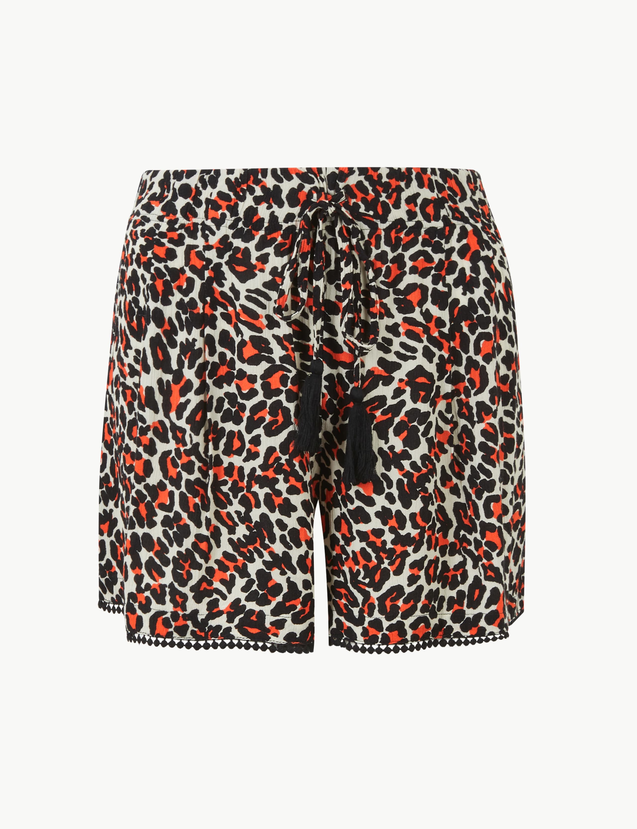 Animal Print Casual Shorts 2 of 4