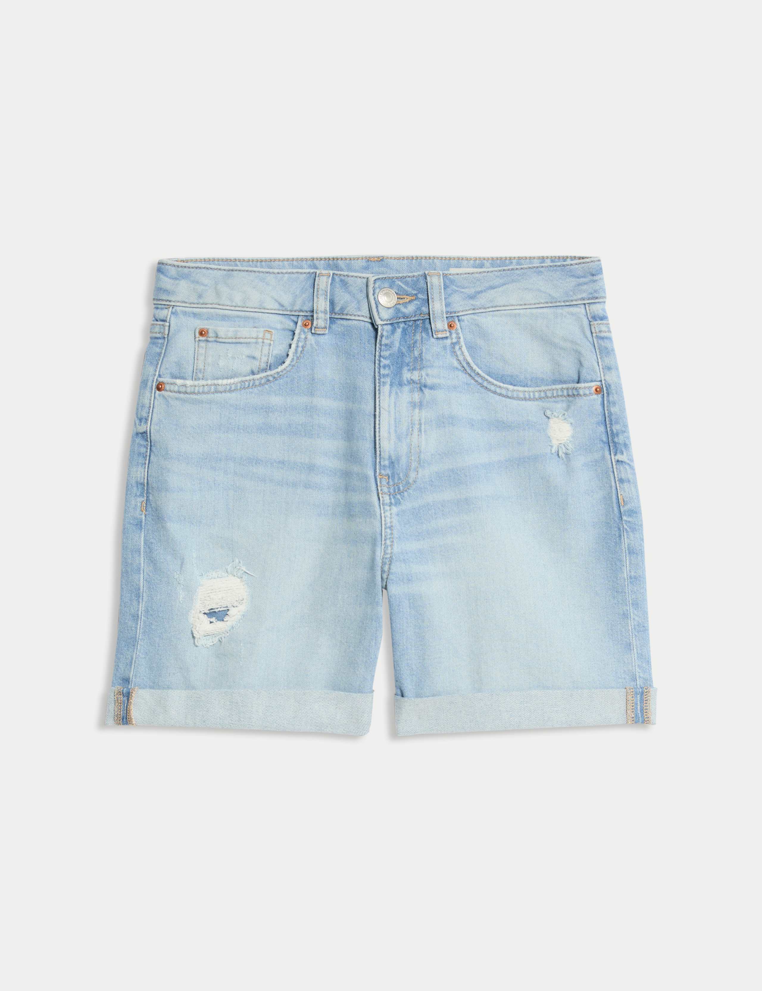 Denim Boyfriend Shorts 2 of 6