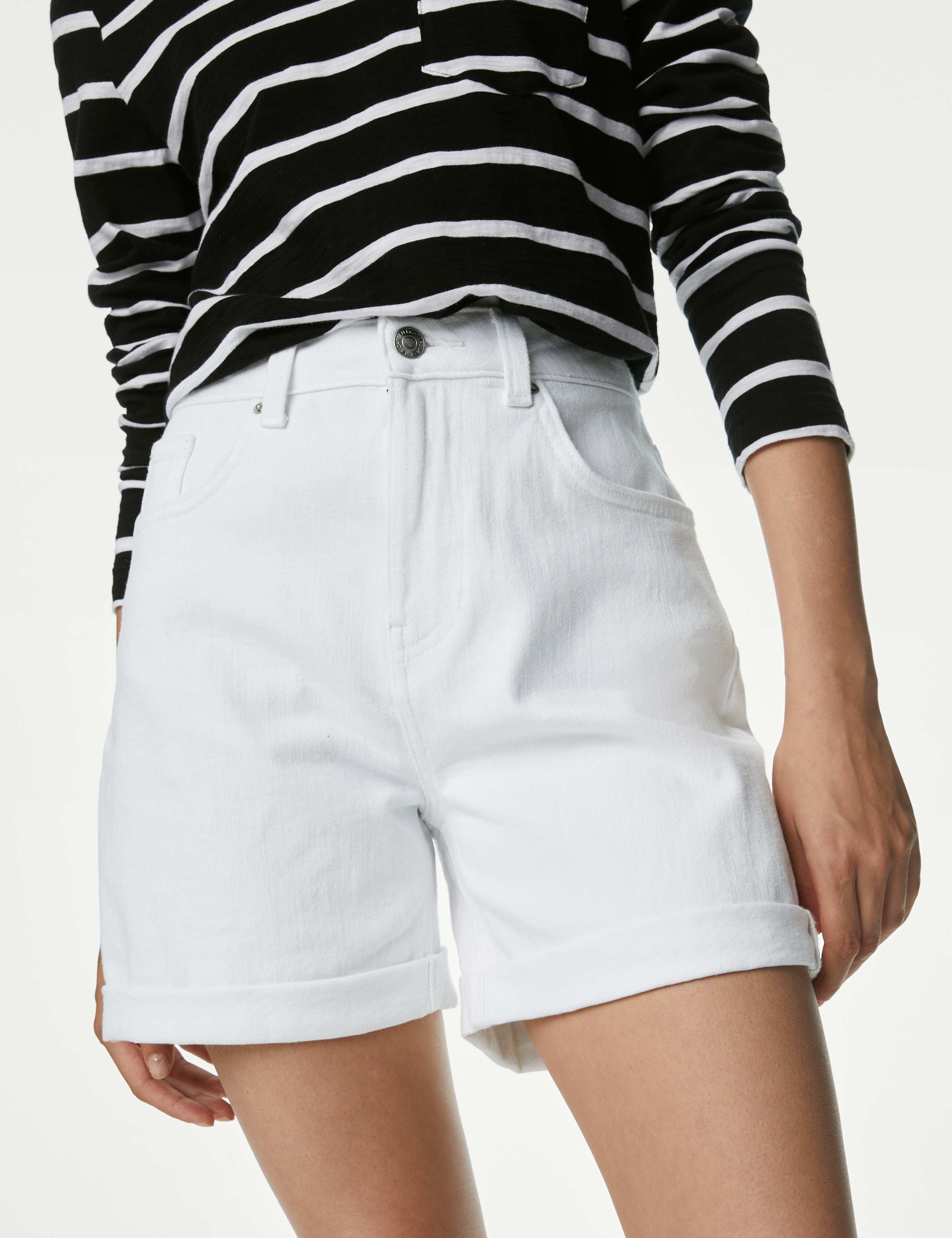 Denim Boyfriend Shorts 5 of 5