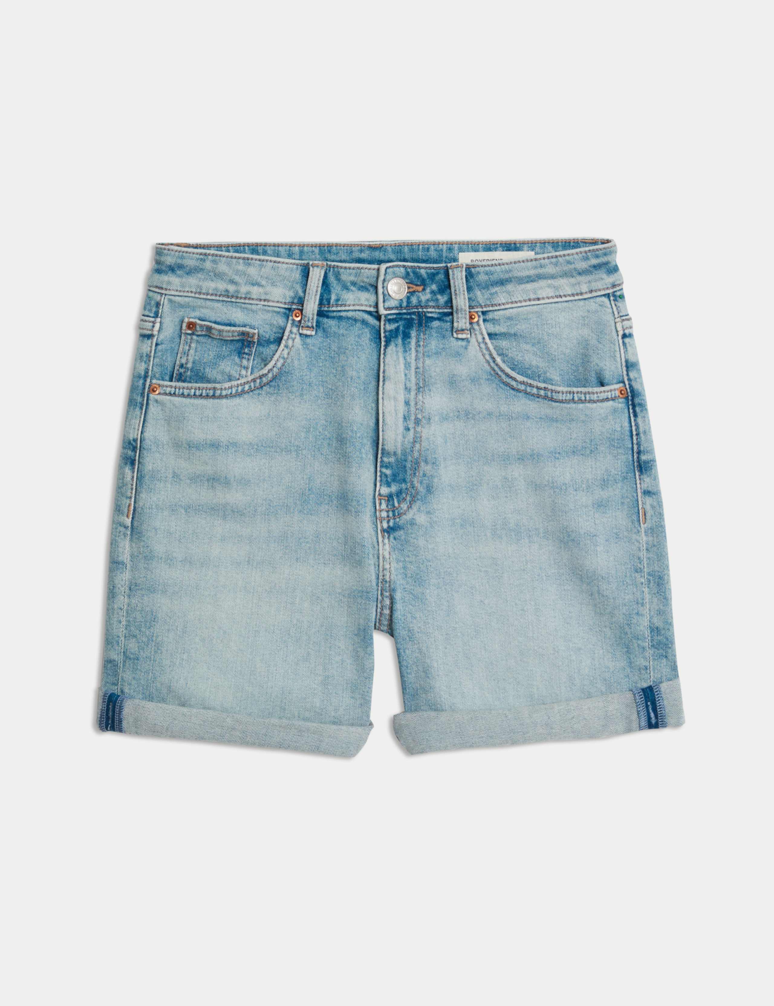 Denim Boyfriend Shorts 2 of 5