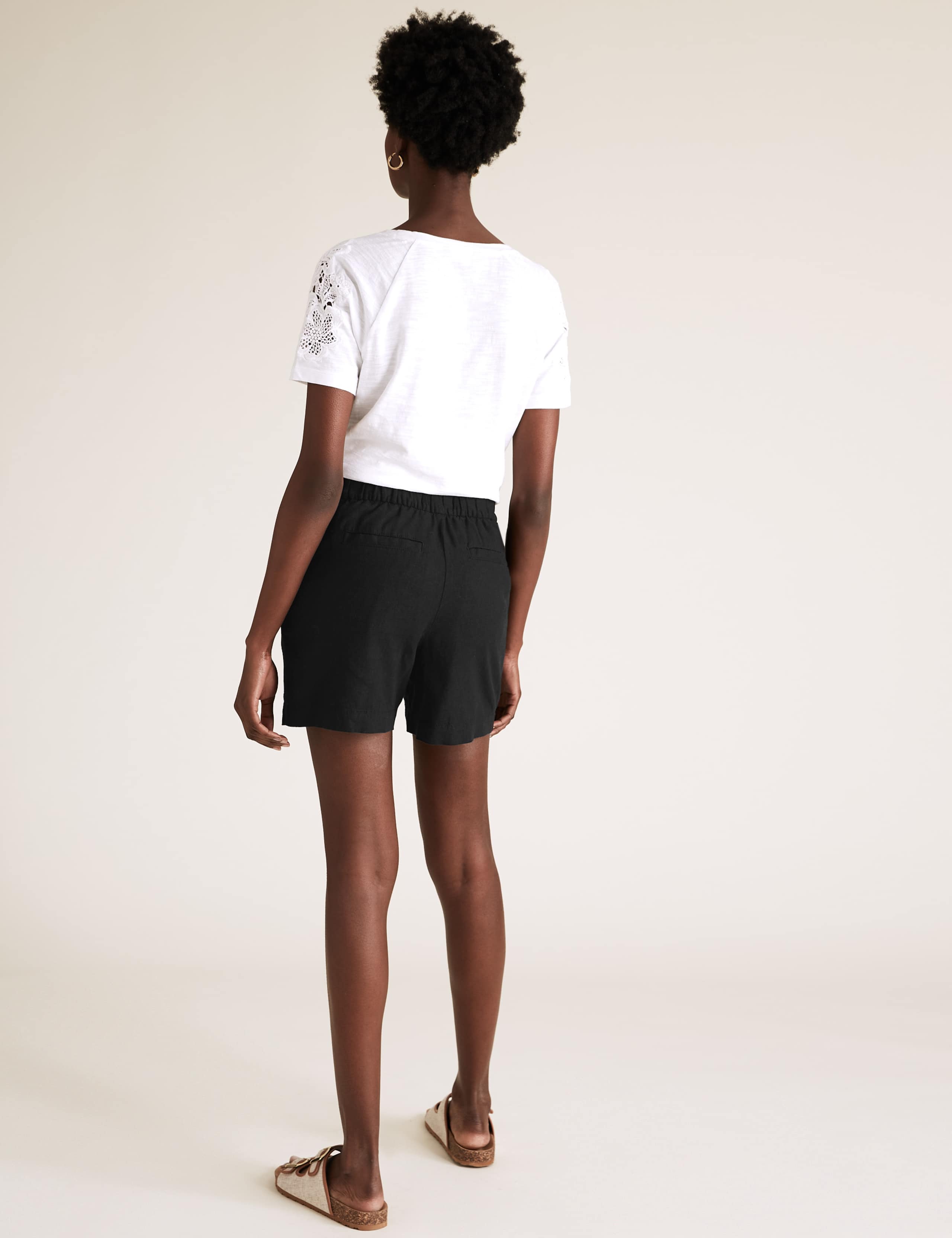 Linen Rich Shorts 4 of 4