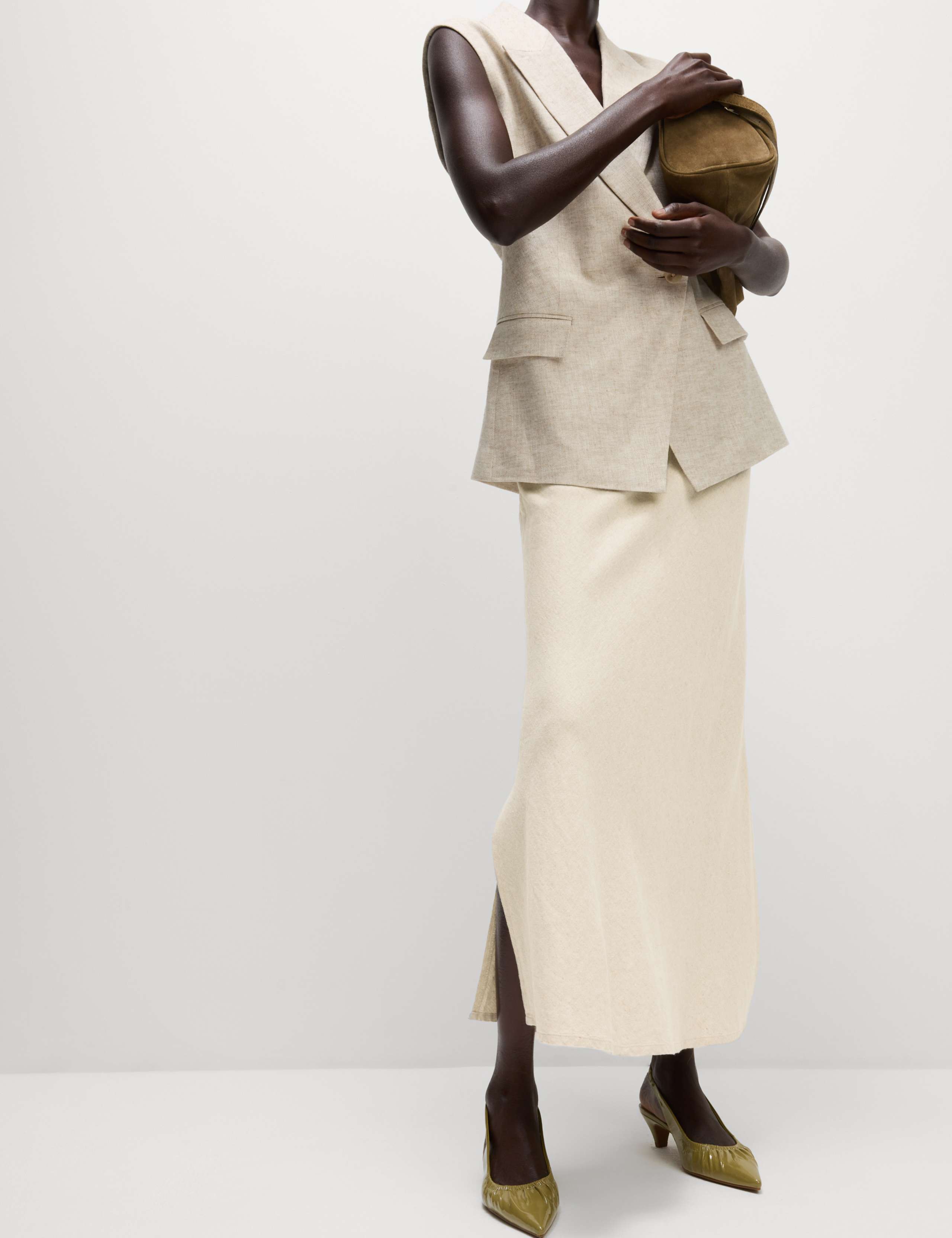 Bias Cut Maxi Skirt 6 of 6