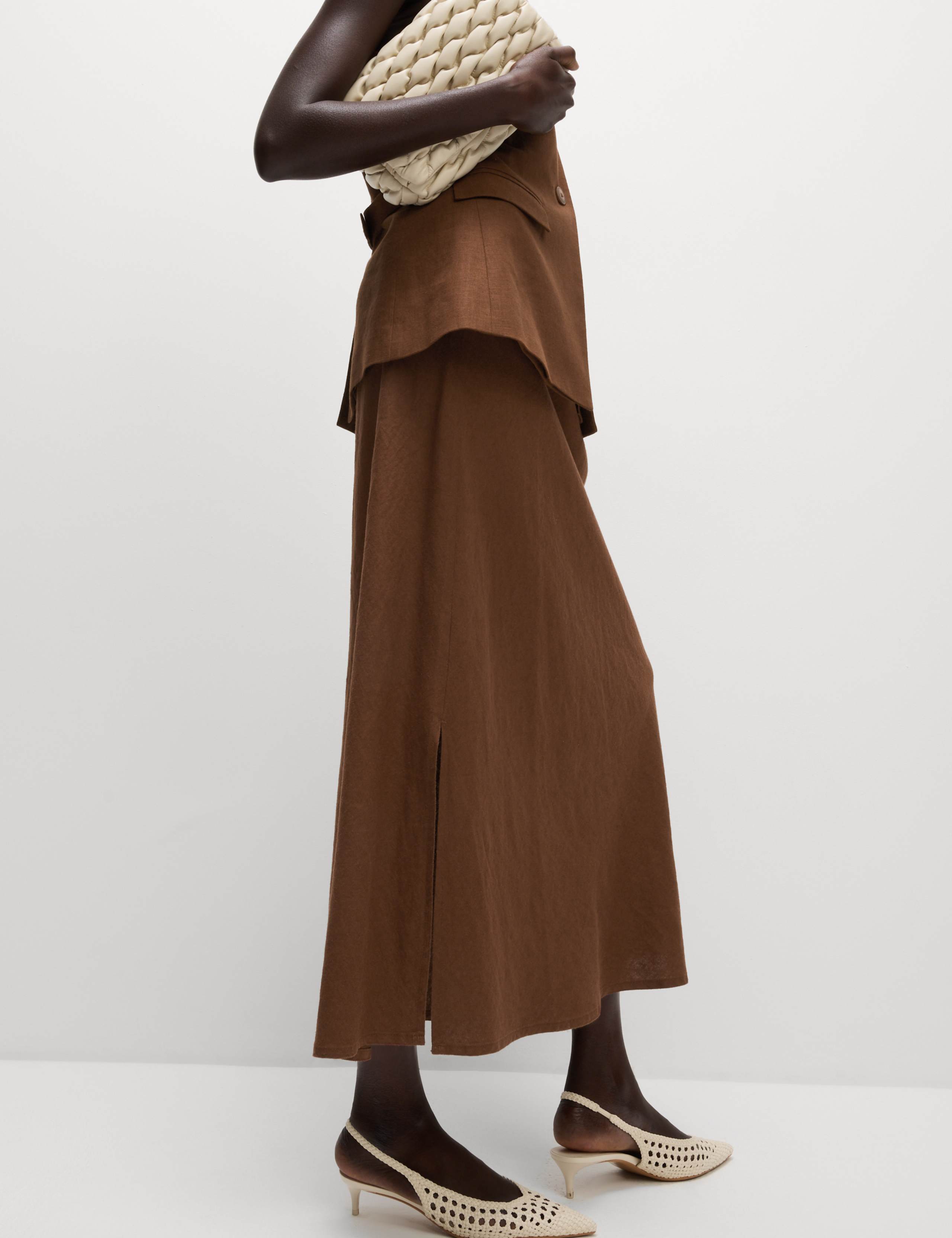 Bias Cut Maxi Skirt 3 of 5
