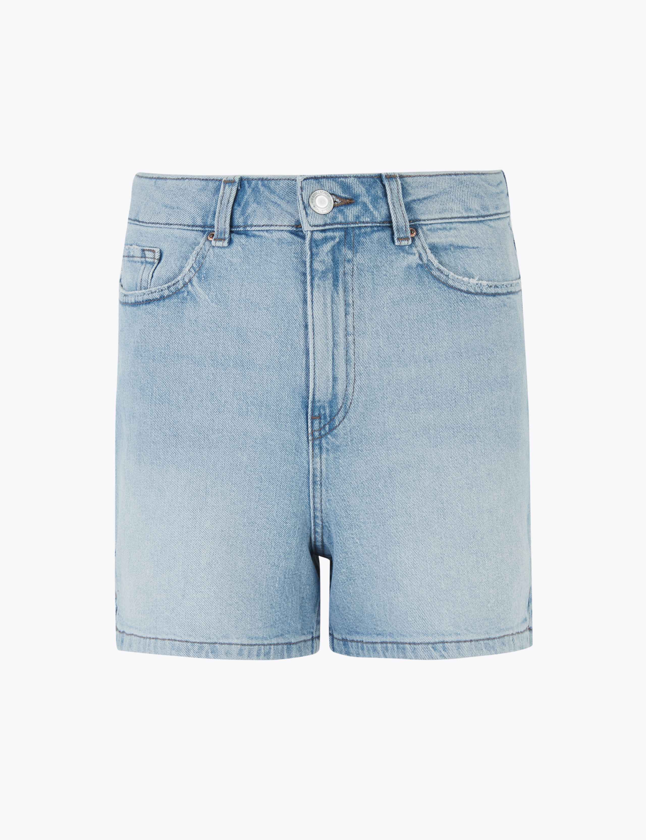 Denim Mom High Waisted Shorts 1 of 1