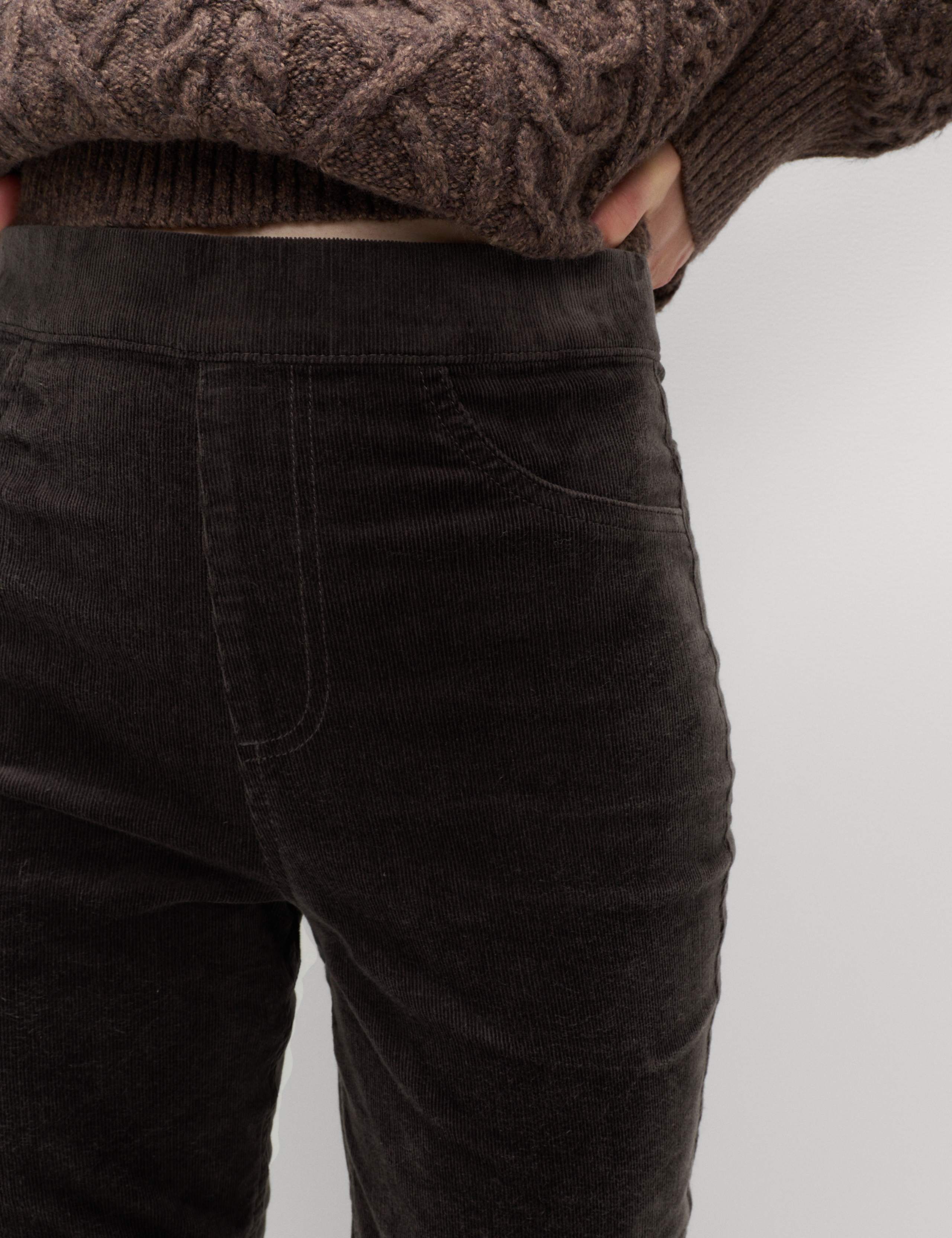 Cord High Waisted Flared Jeggings 3 of 6