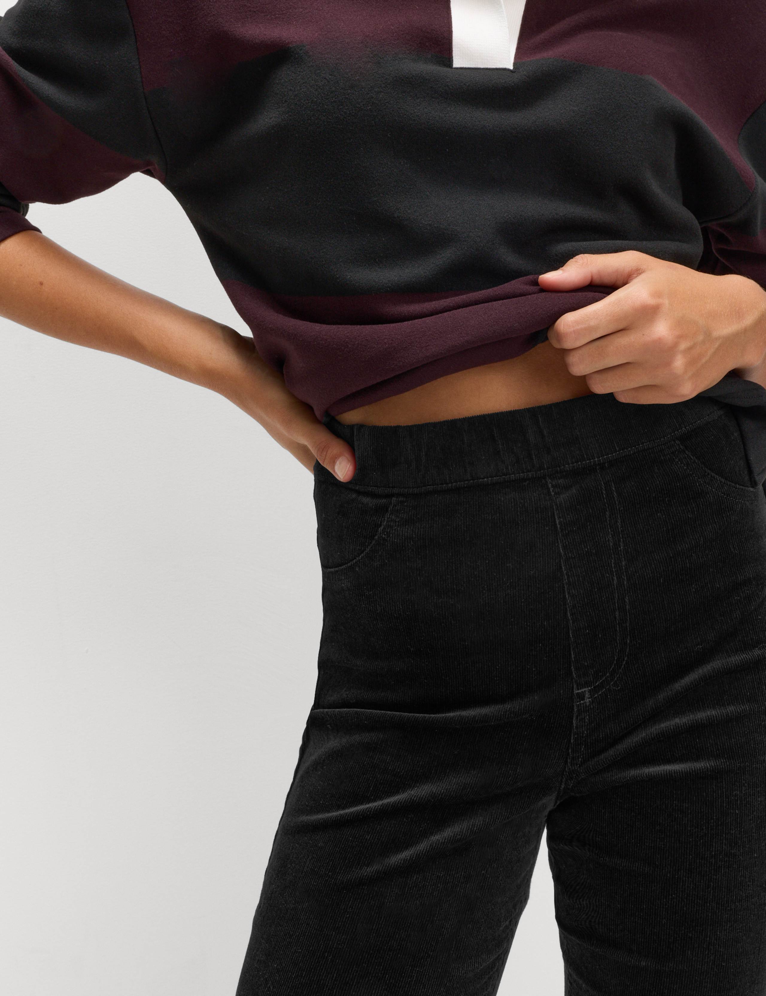 Cord High Waisted Flared Jeggings 4 of 6