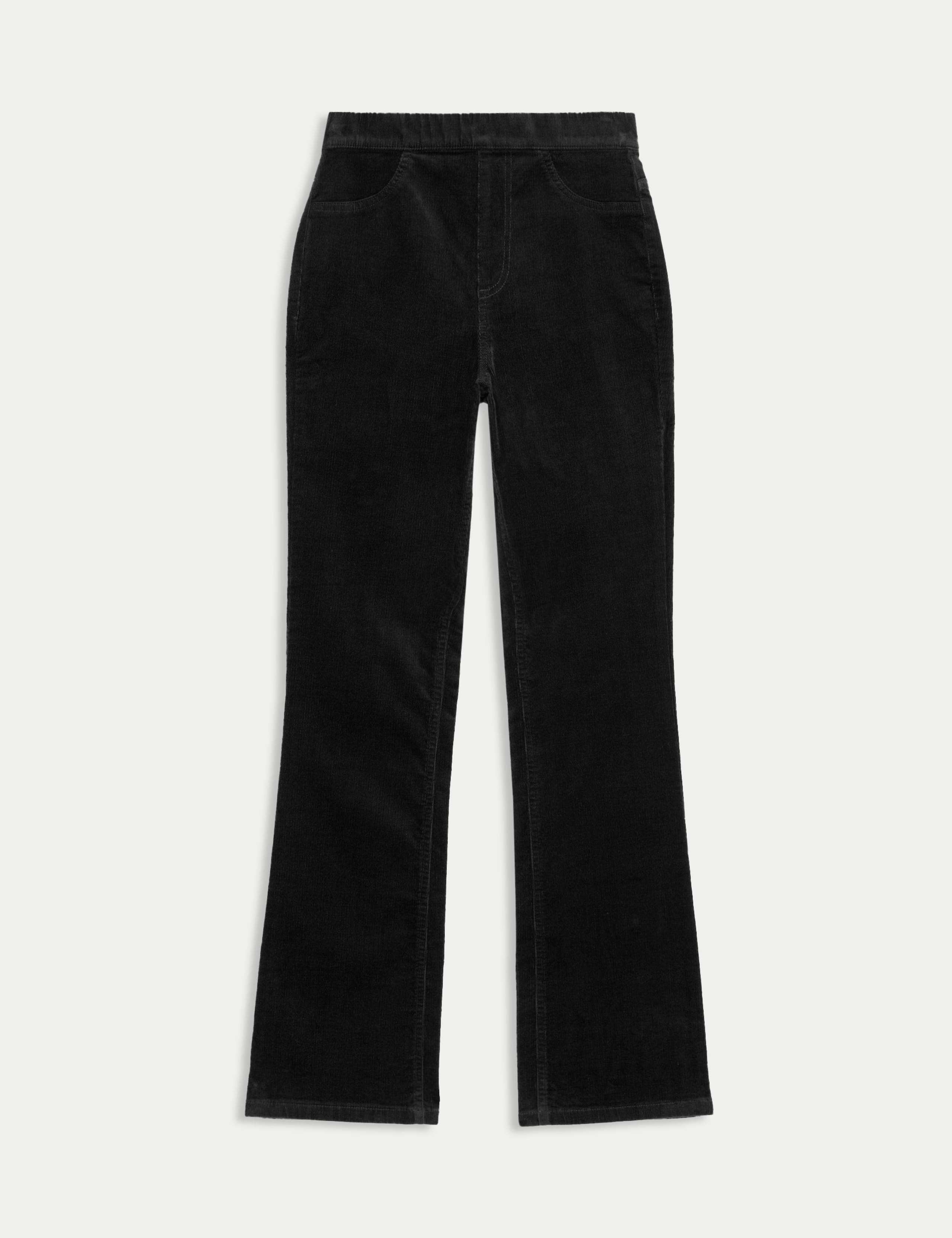 Cord High Waisted Flared Jeggings 2 of 6