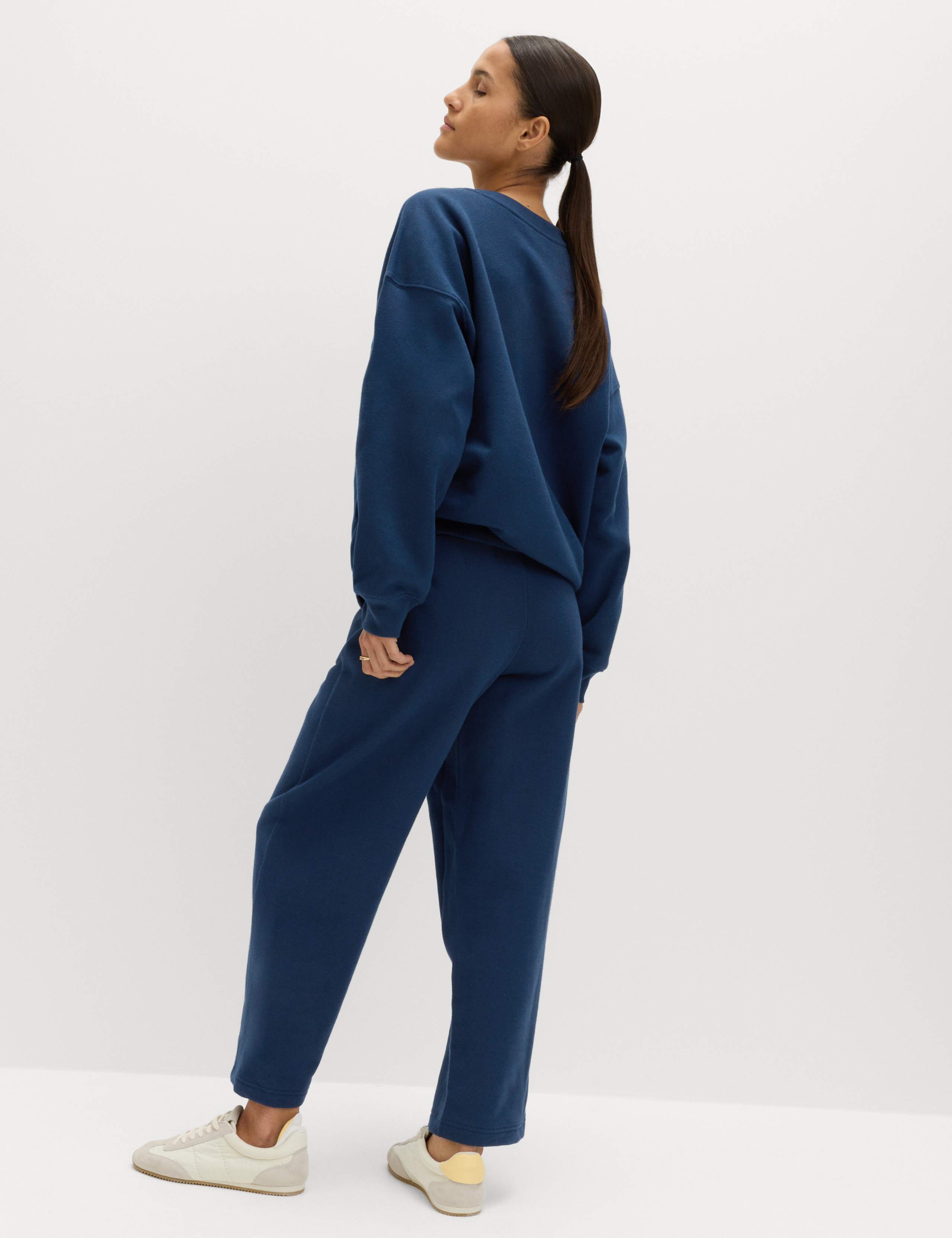 Cotton Rich Carrot Leg Ankle Grazer Joggers 5 of 7