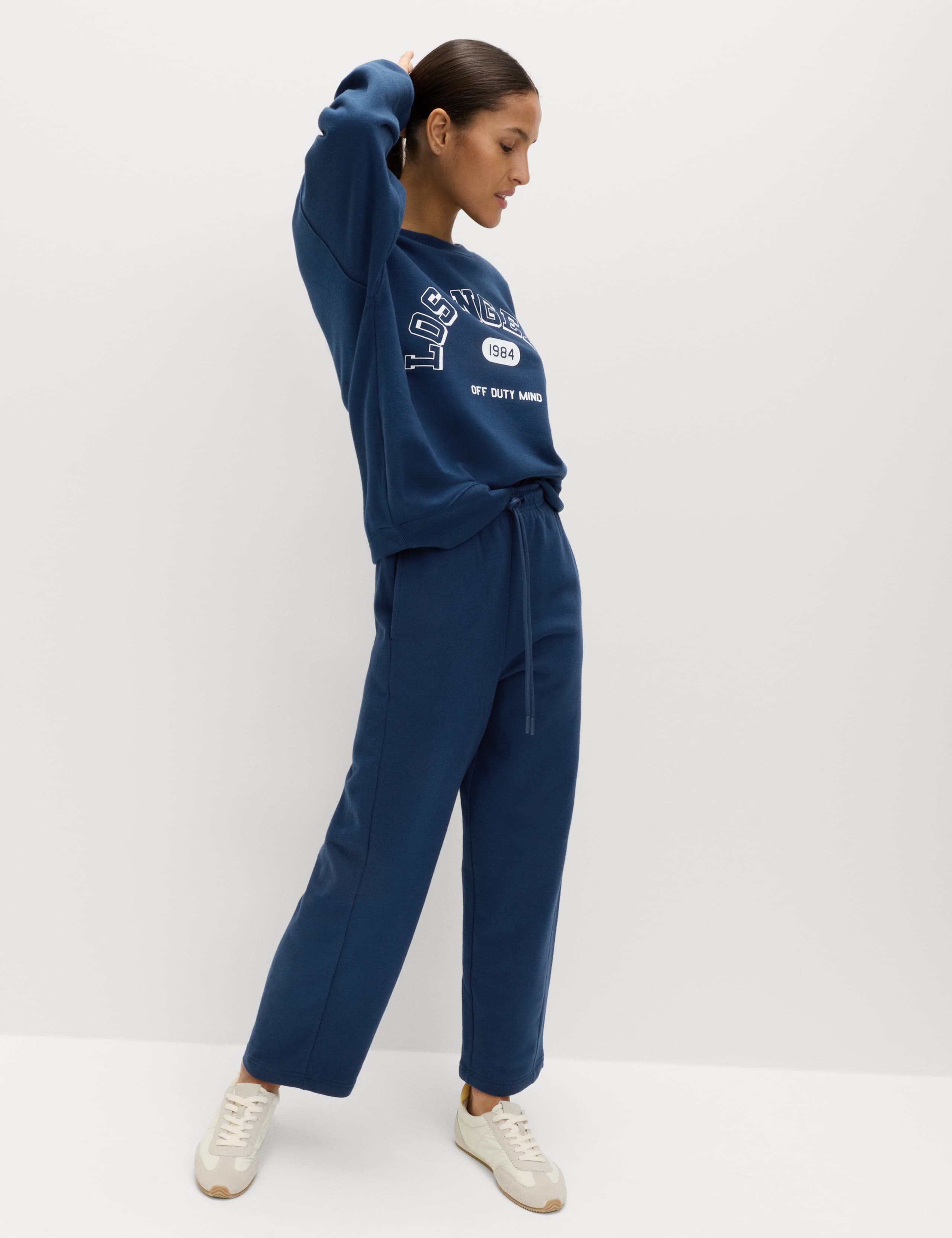 Cotton Rich Carrot Leg Ankle Grazer Joggers 7 of 7