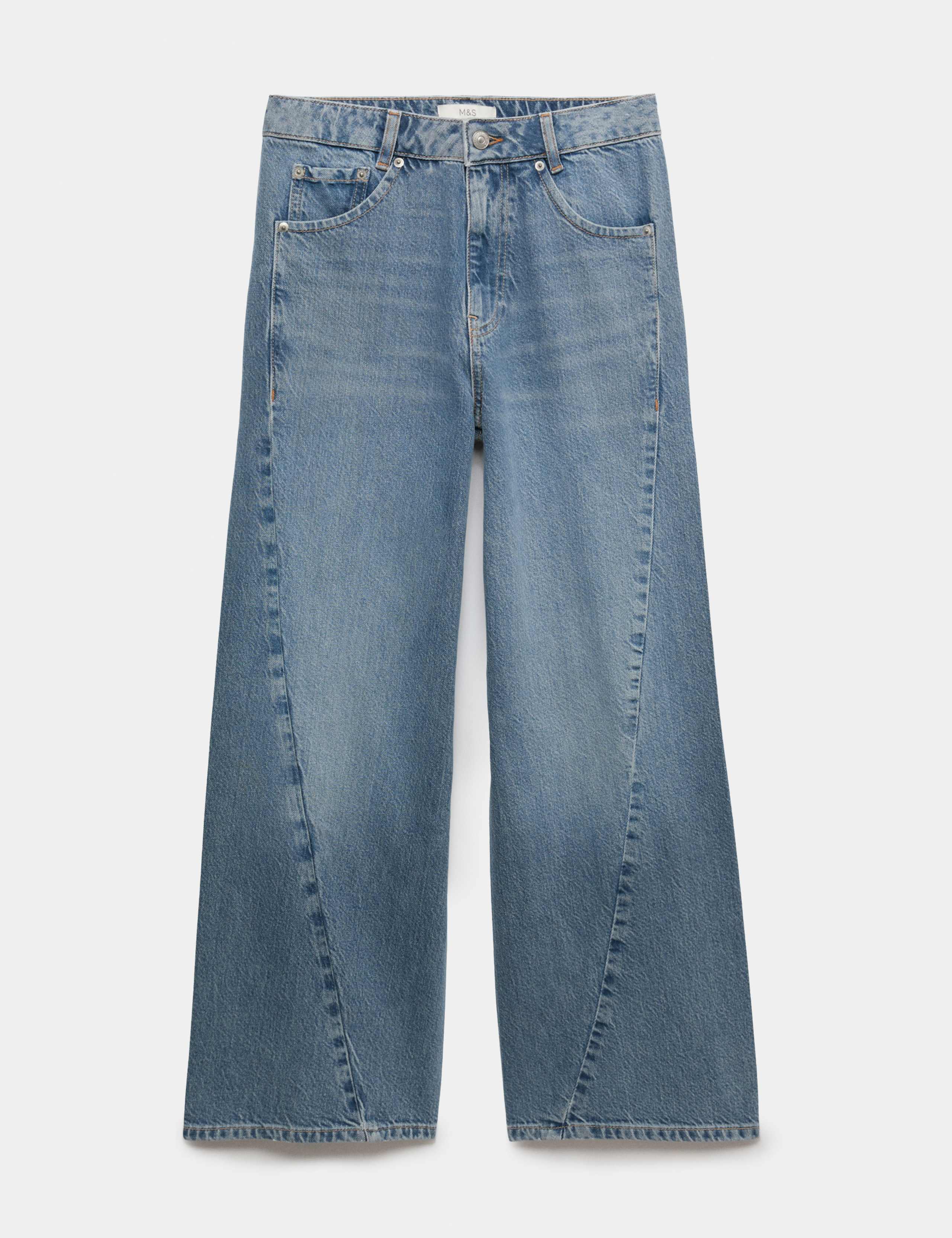 Twisted Seam Wide Leg Jean 2 of 7