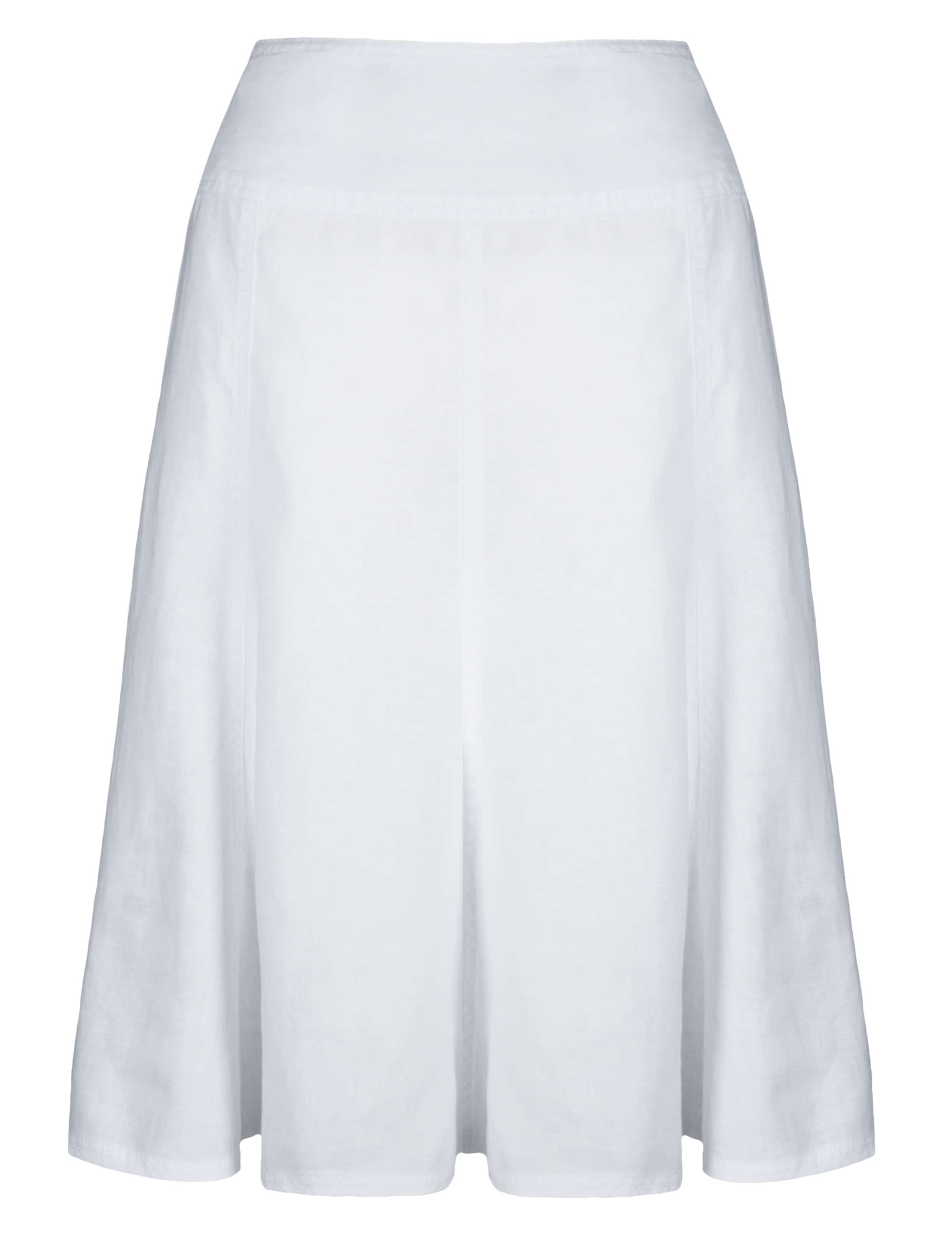 Pure Linen Flared Skirt 3 of 4