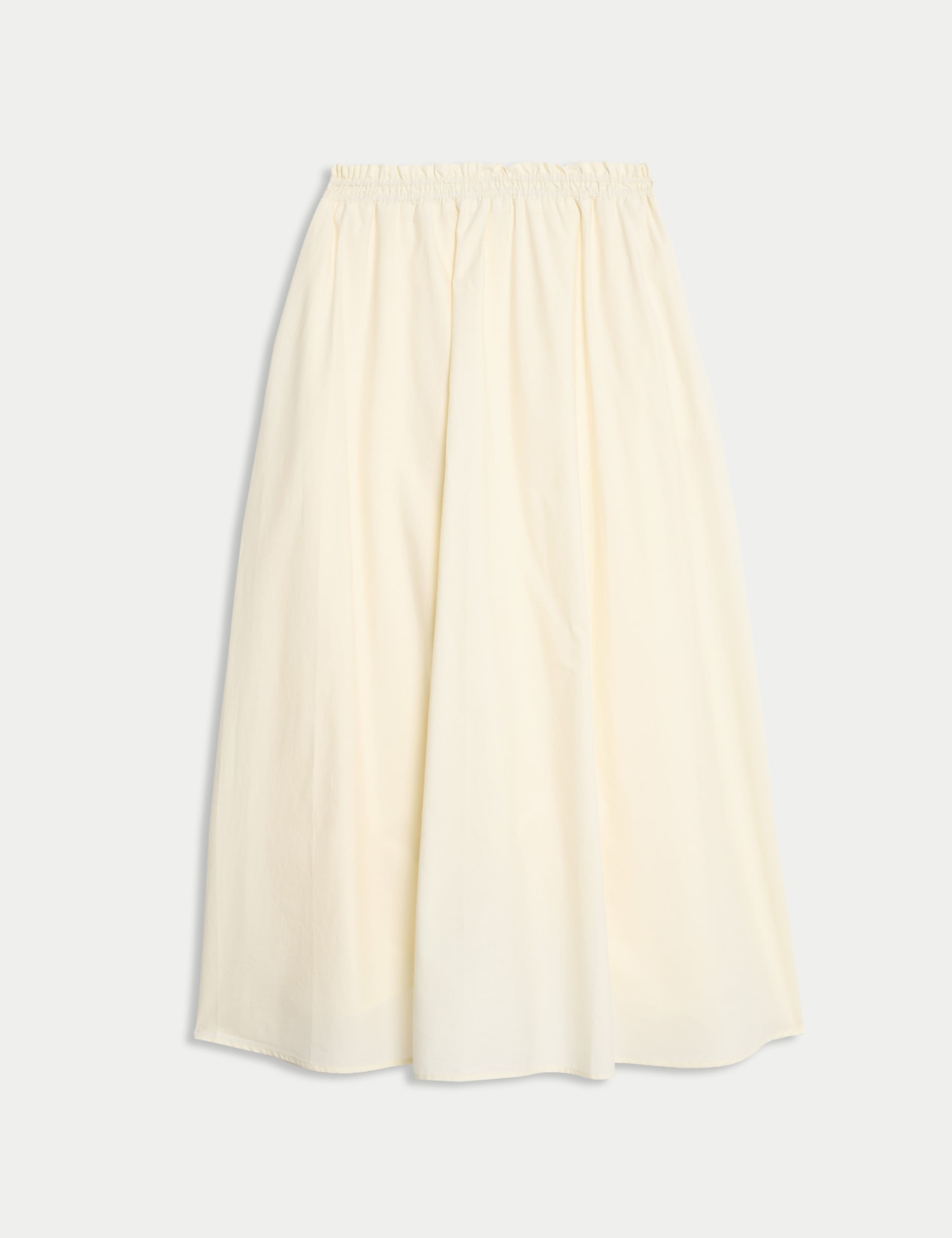 Pure Cotton Poplin A-line Skirt 2 of 5