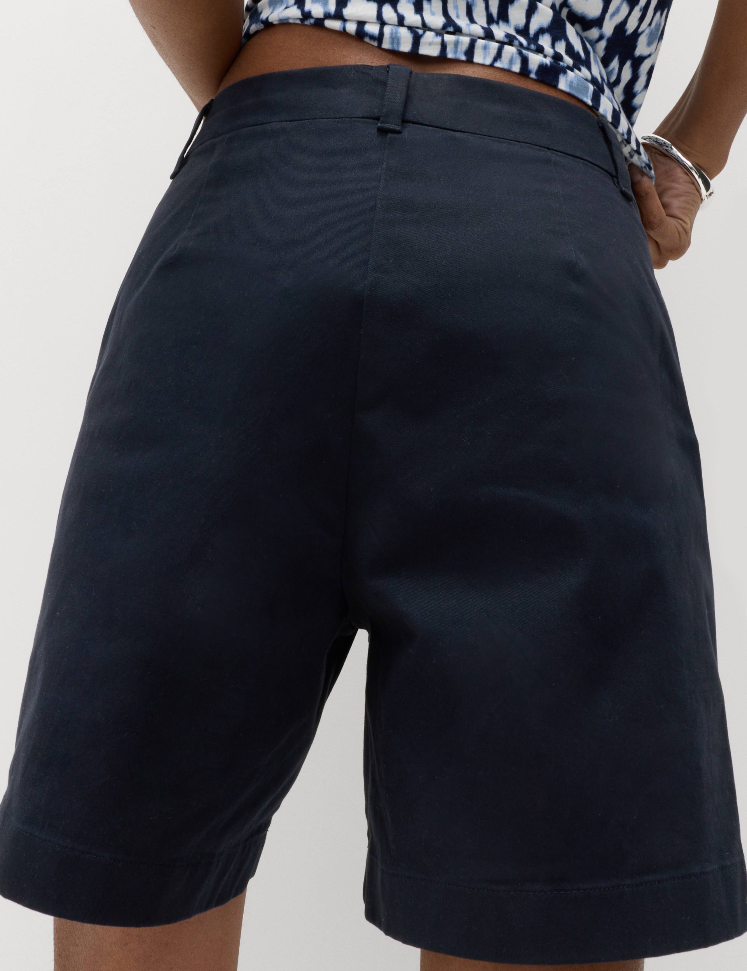 Cotton Rich High Waisted Chino Shorts 5 of 5